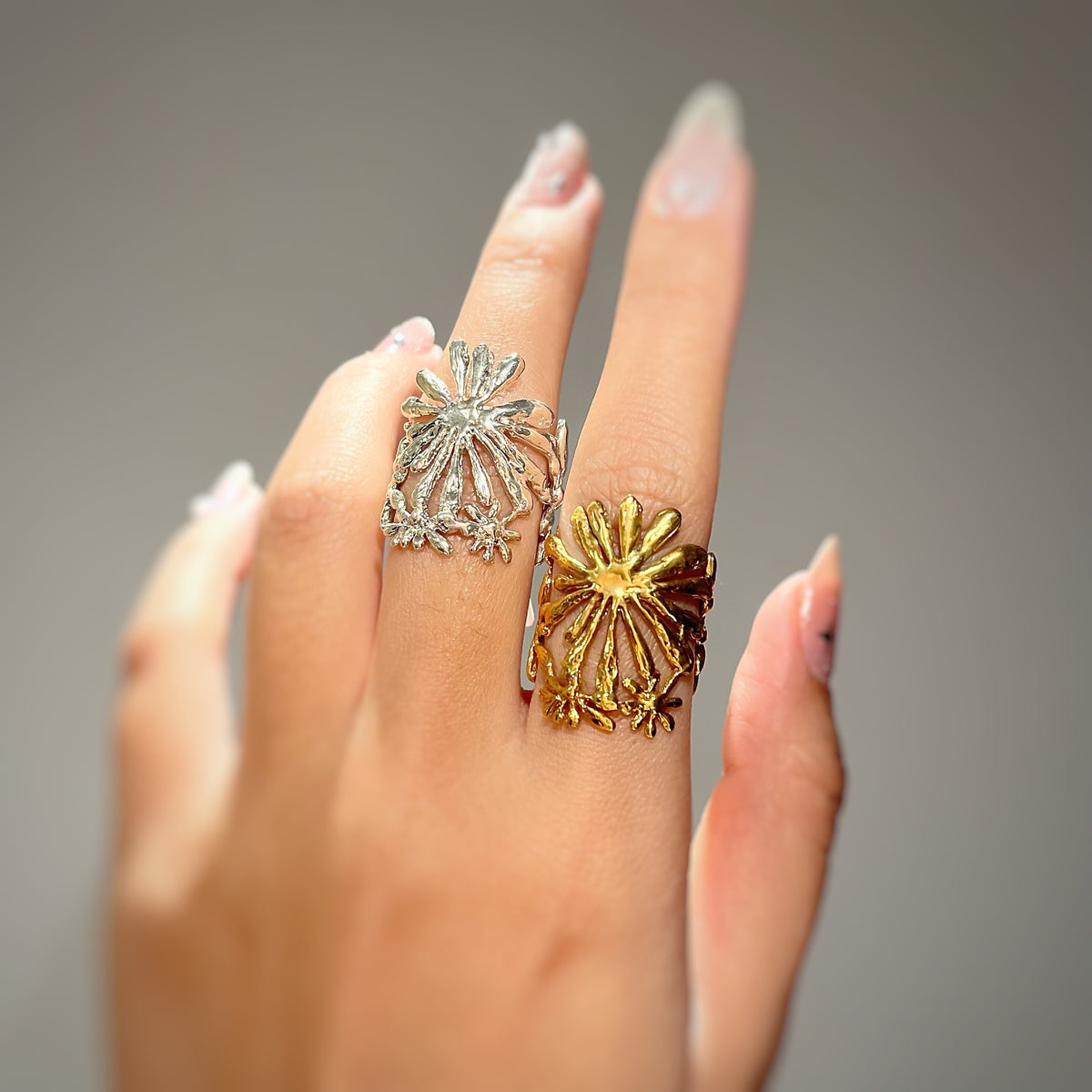 DAISY silver ring