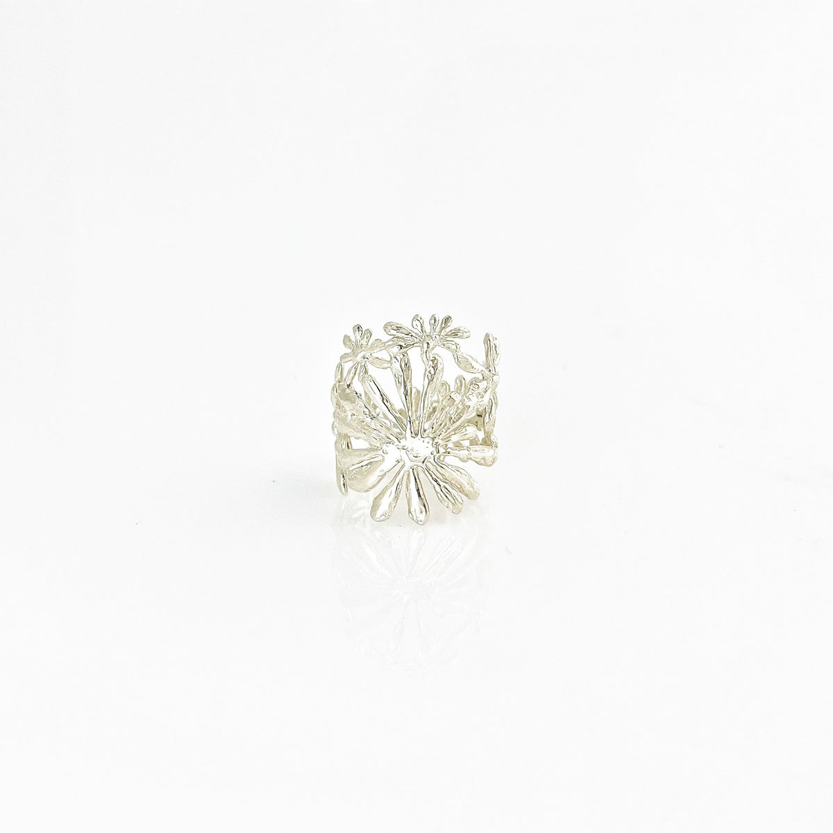 DAISY sterling silver ring by Duong Jewelry
#color_no-plating