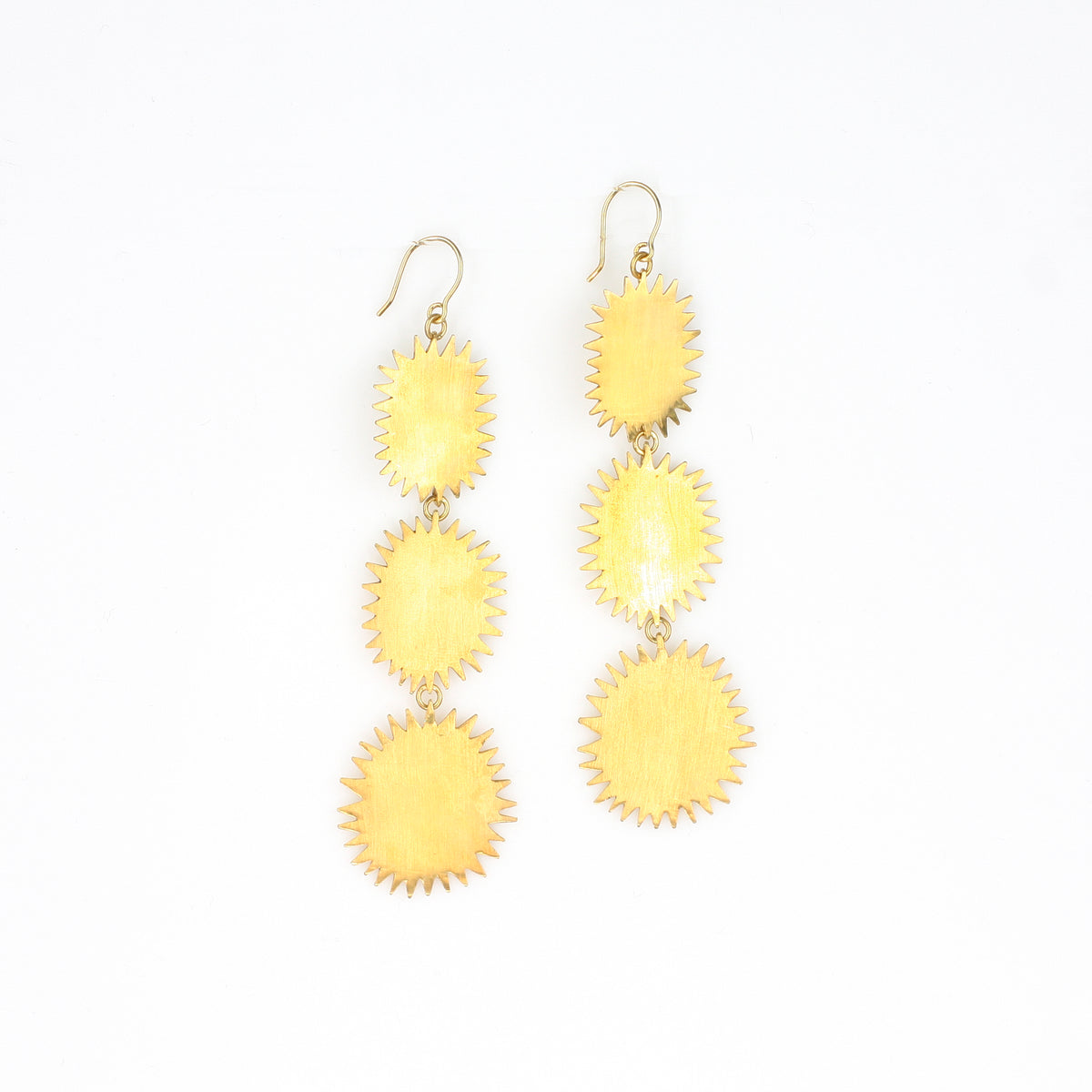 DURIAN sterling silver earrings by Duong Jewelry
#color_22k-yellow-gold
