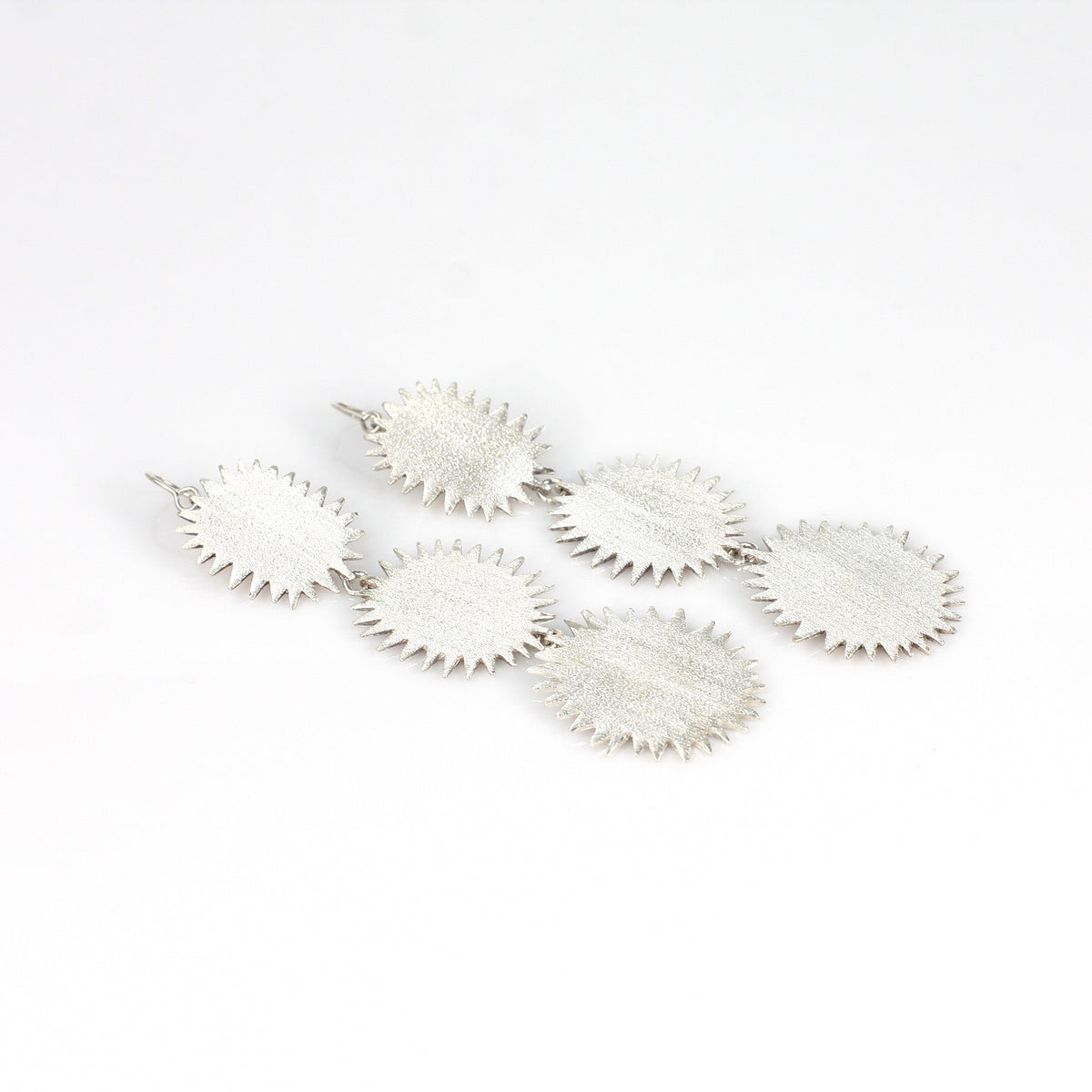 DURIAN sterling silver earrings by Duong Jewelry
#color_no-plating