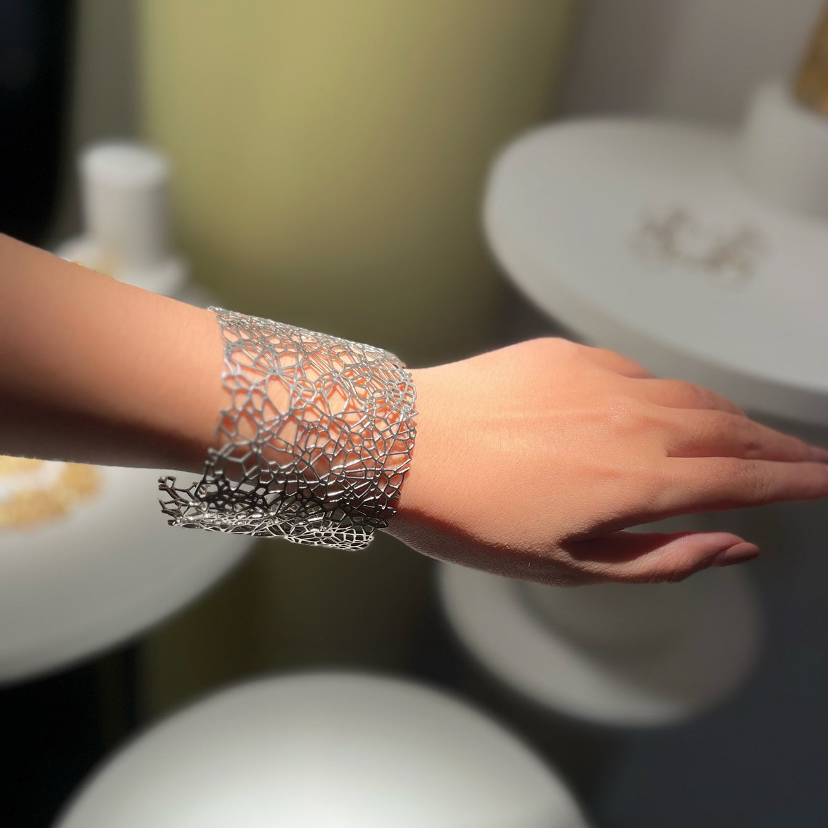 FUJI silver cuff