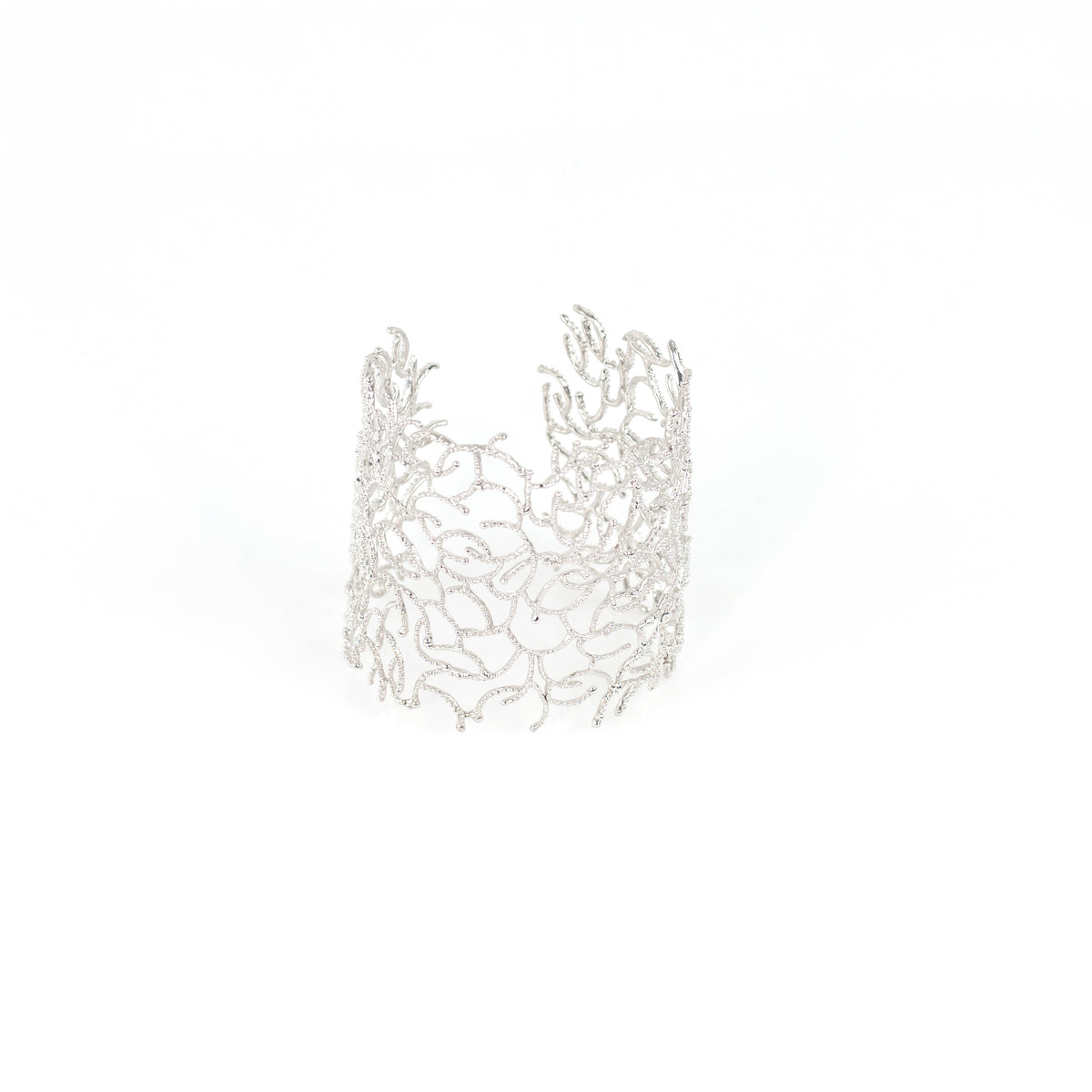 GLY GLY sterling silver cuff by Duong Jewelry
#color_no-plating