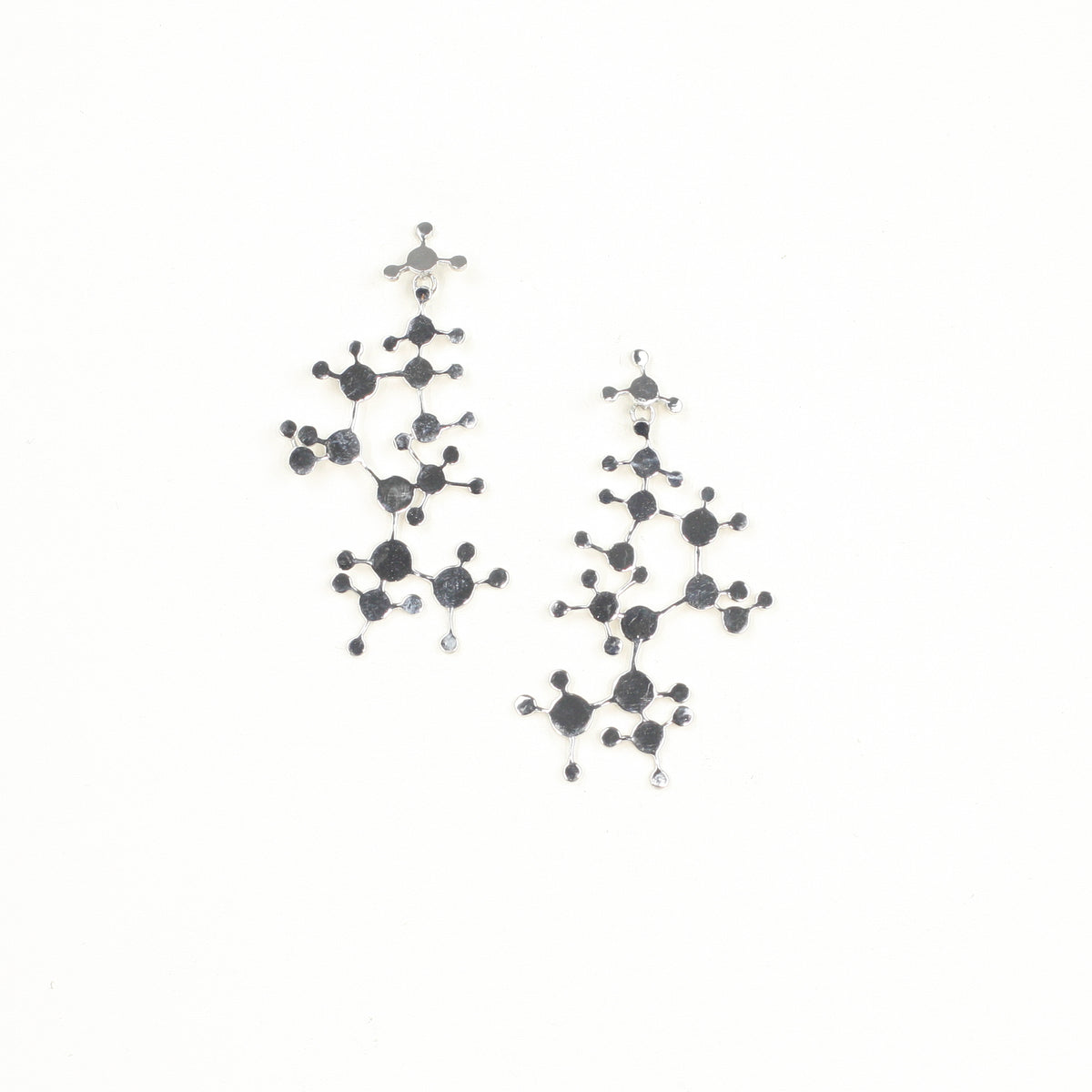 HAPPY MOLY PLAIN sterling silver earrings by Duong Jewelry
#color_no-plating