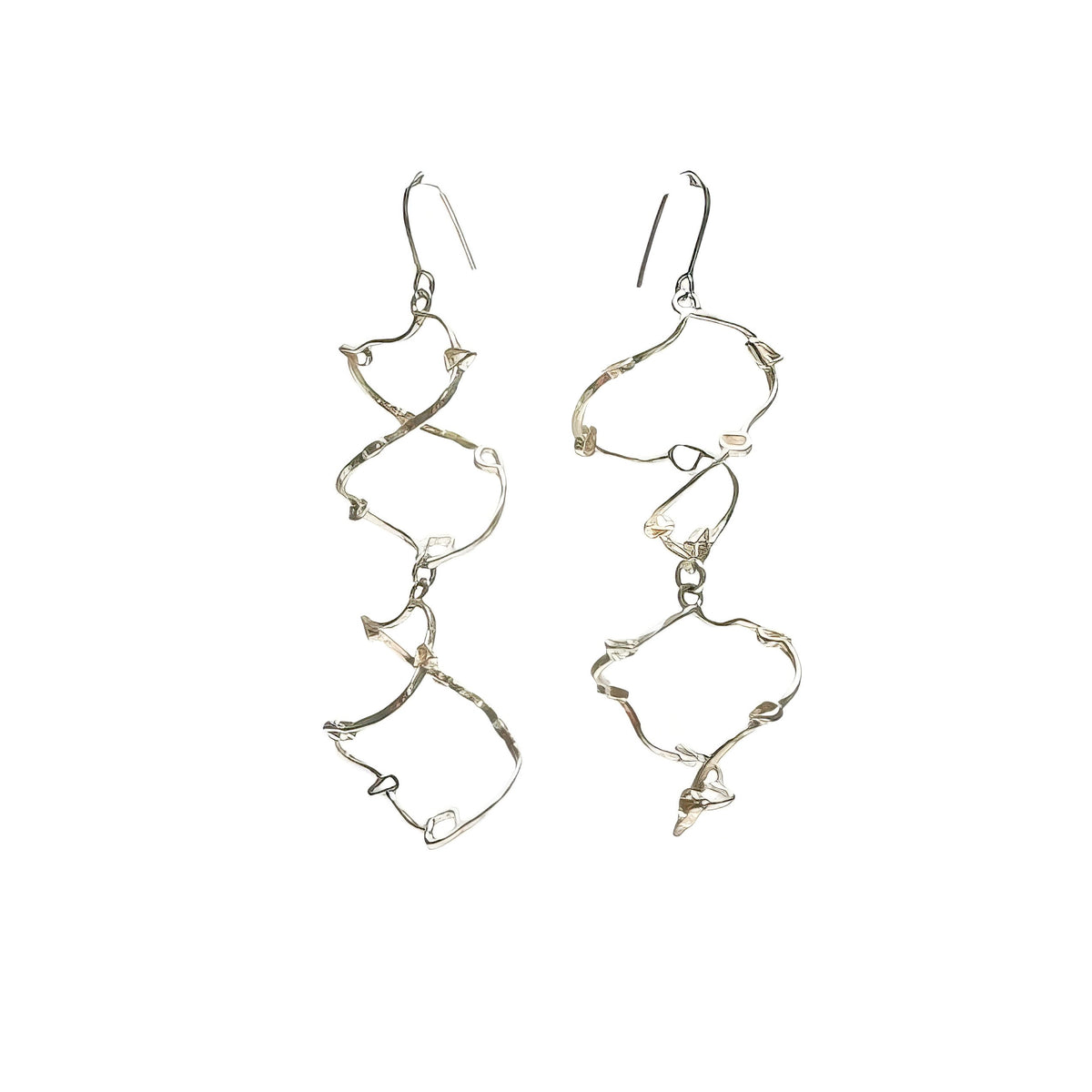 CHERIE sterling silver earrings by Duong Jewelry
#color_no-plating