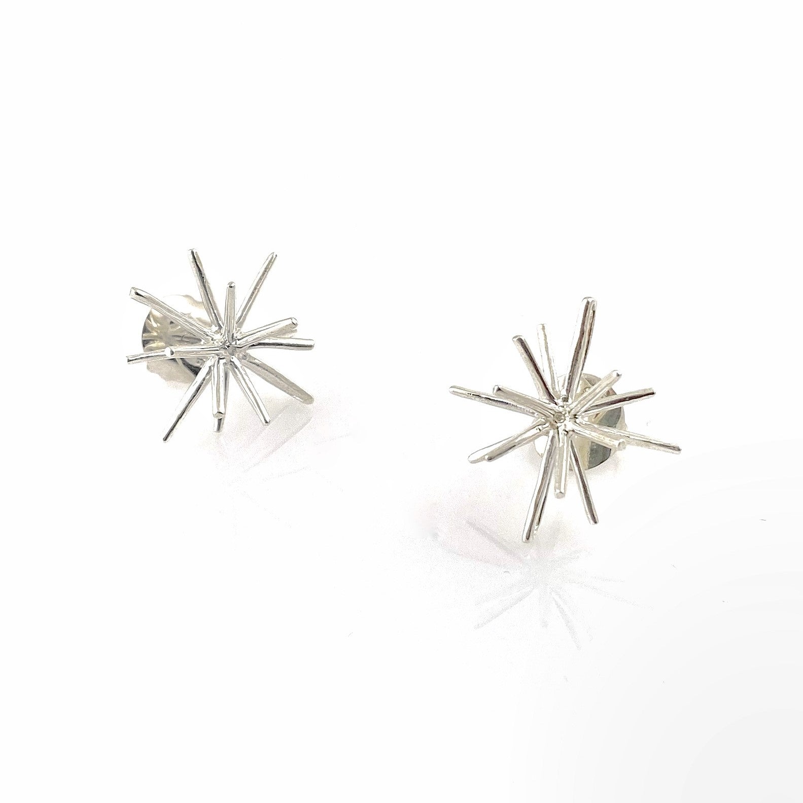 STARDOM SINGLE STUD sterling silver earrings by Duong Jewelry
#color_no-plating