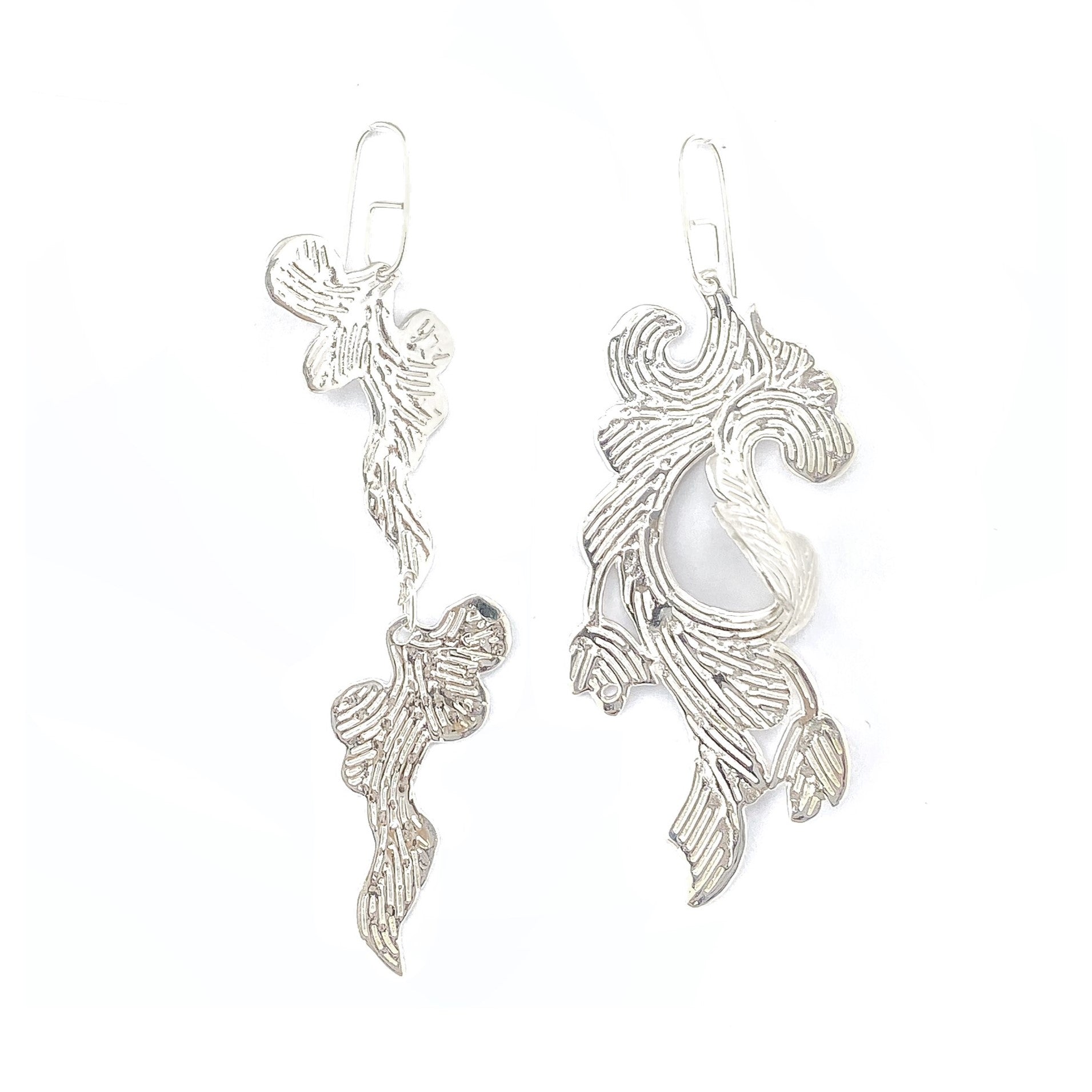 NAM PHUONG sterling silver earrings by Duong Jewelry
#color_no-plating