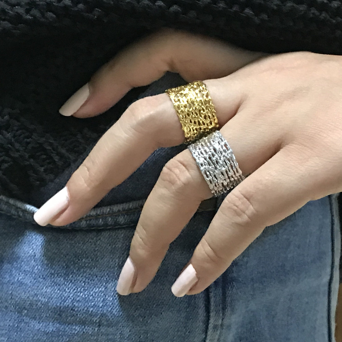 LEA silver ring
