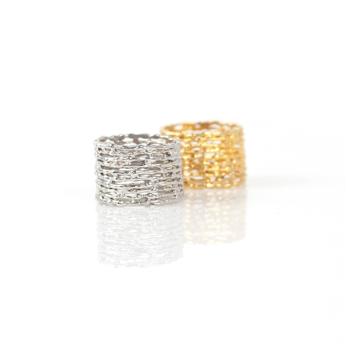 LEA sterling silver ring by Duong Jewelry
#color_no-plating
#color_22k-yellow-gold