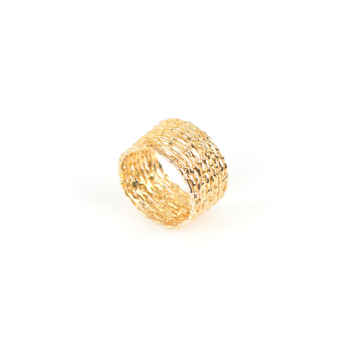 LEA sterling silver ring by Duong Jewelry
#color_22k-yellow-gold
