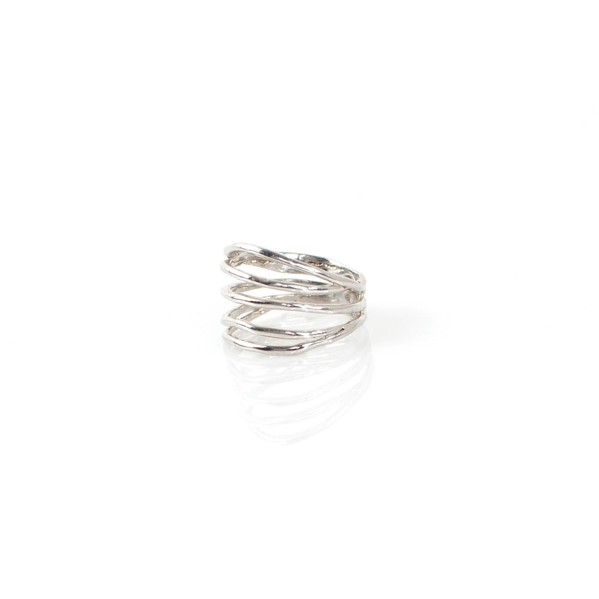NOEMI sterling silver ring by Duong Jewelry
#color_no-plating