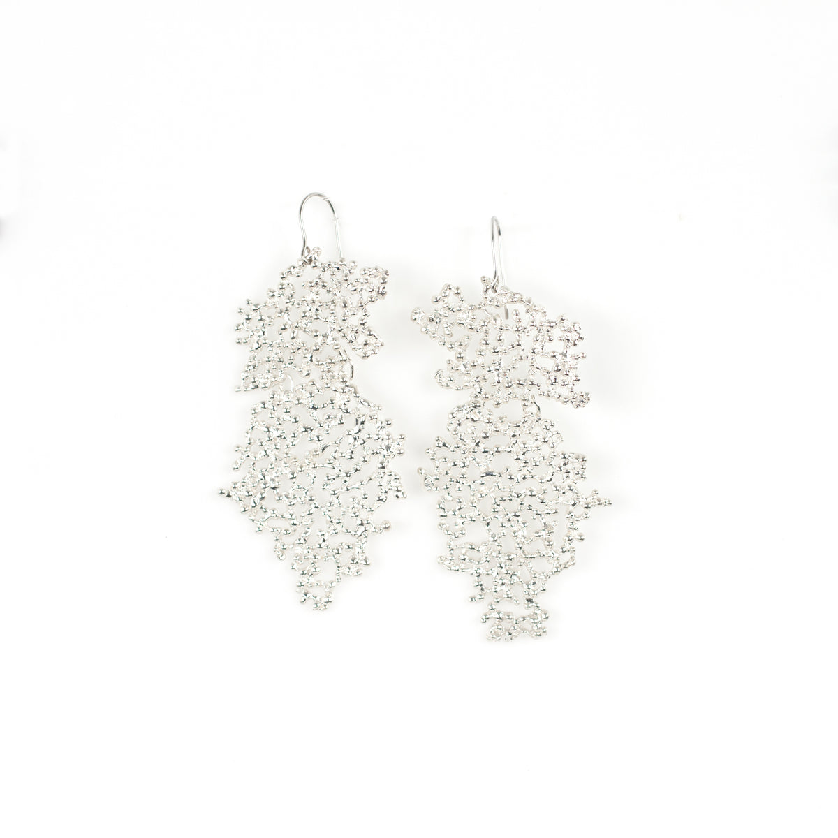 ROCIO DOUBLE sterling silver earrings by Duong Jewelry
#color_no-plating