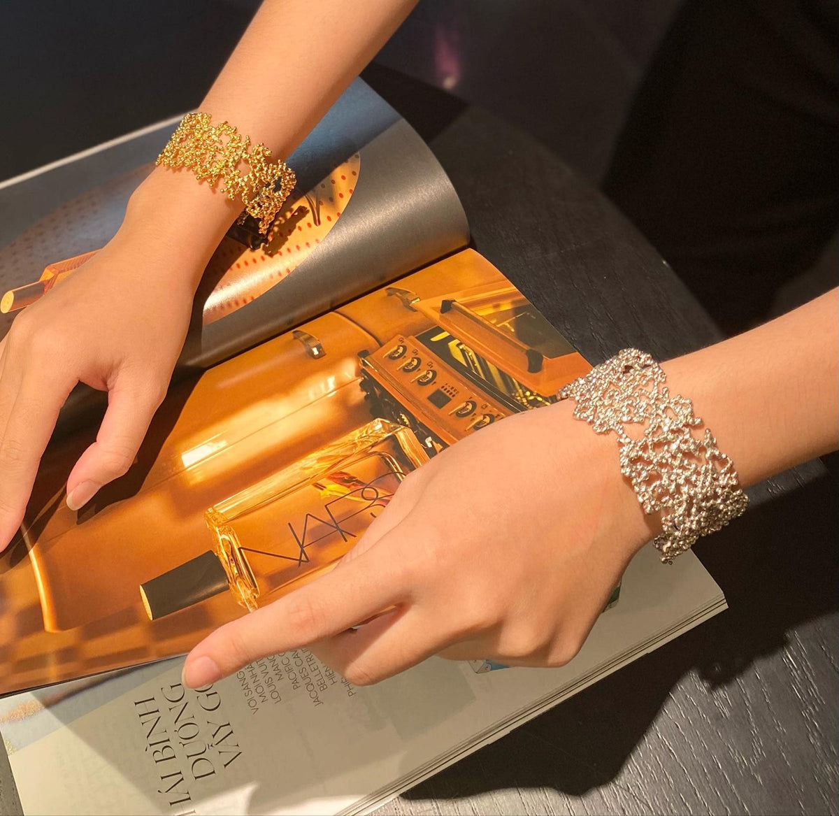 ROCIO MIDI silver cuff
