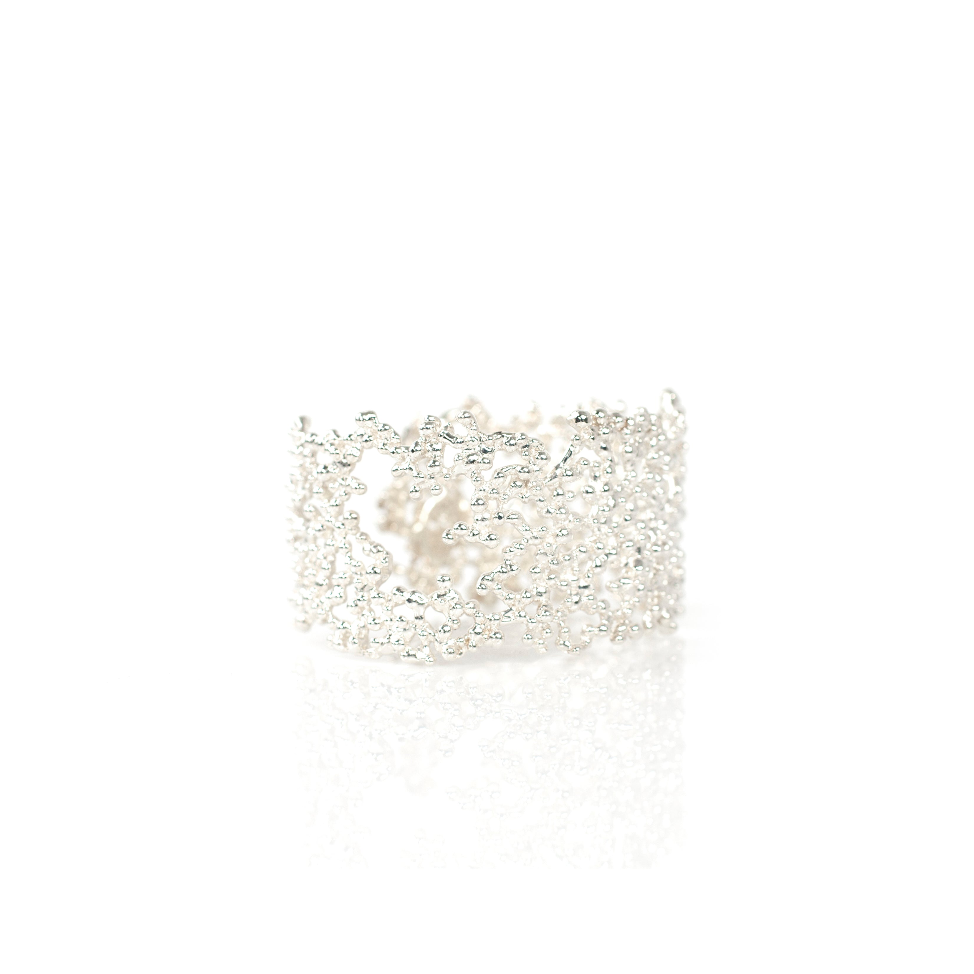 ROCIO MIDI sterling silver cuff by Duong Jewelry
#color_no-plating