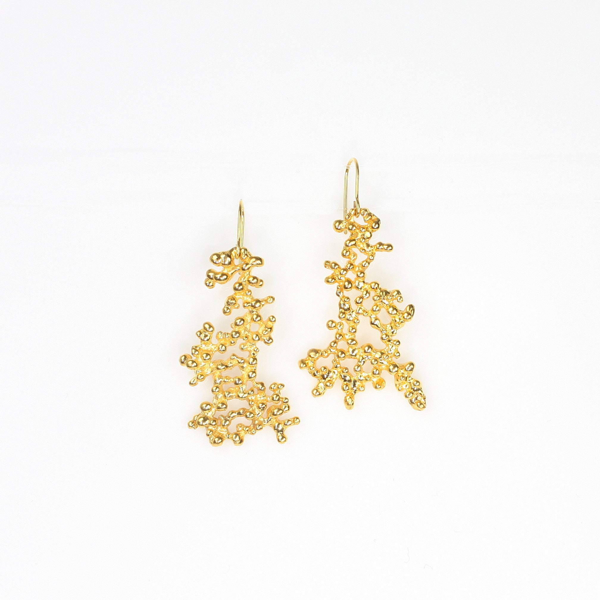 ROCIO RANDOM S brass earrings by Duong Jewelry
#color_22k-yellow-gold