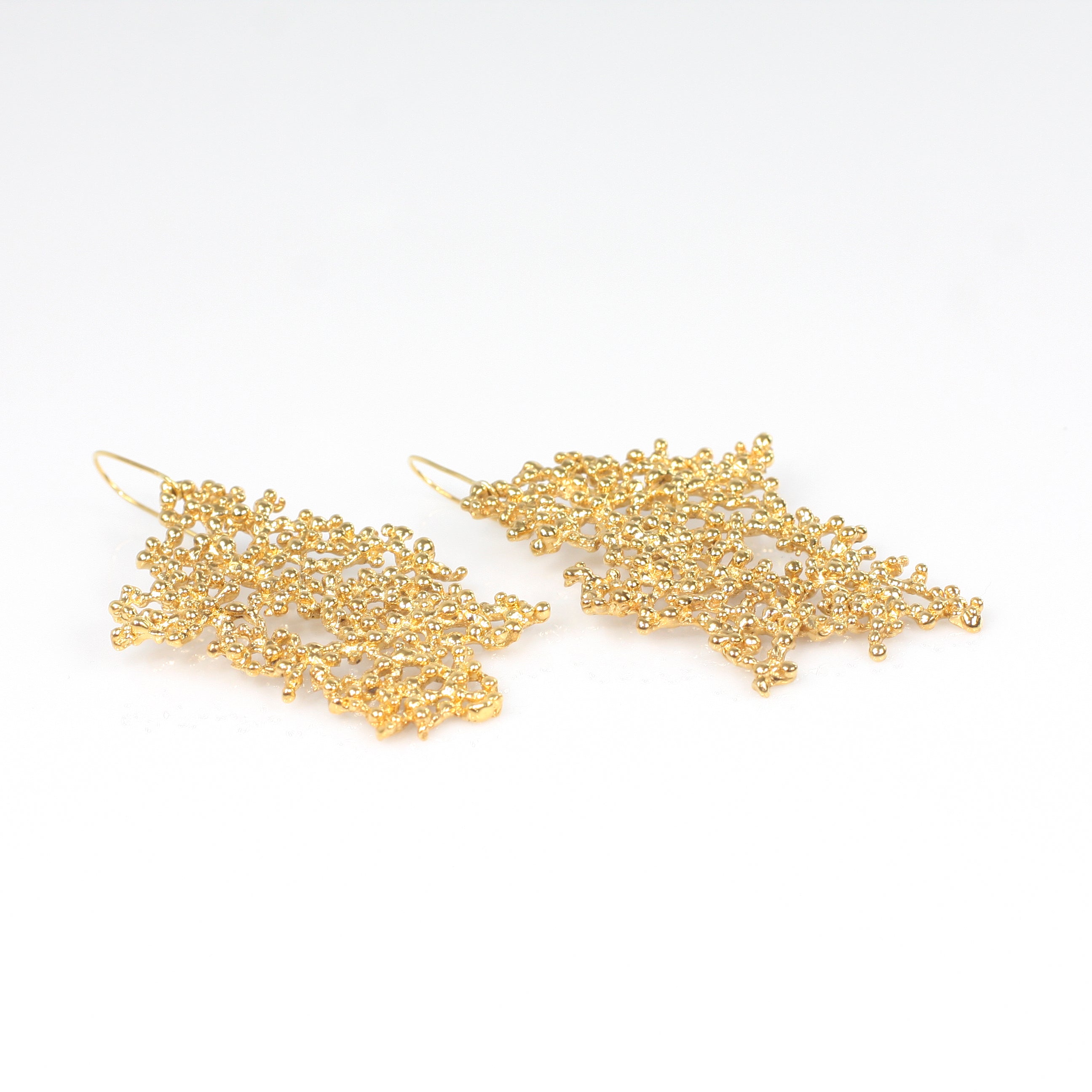 ROCIO SINGLE brass earrings by Duong Jewelry
#color_22k-yellow-gold