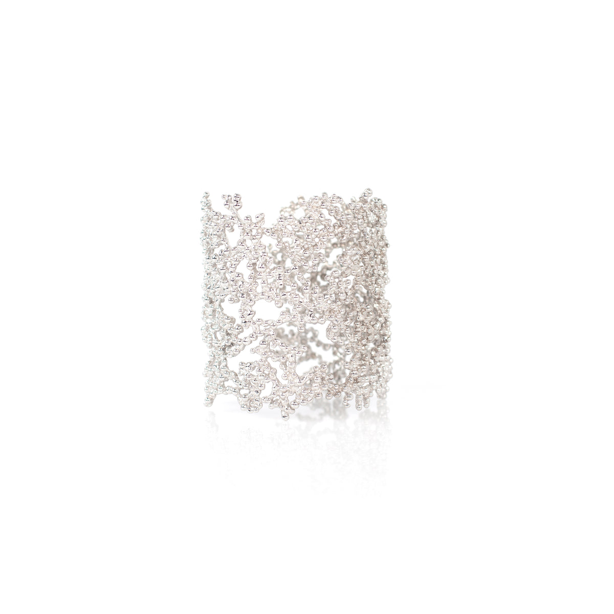 ROCIO sterling silver cuff by Duong Jewelry
#color_no-plating