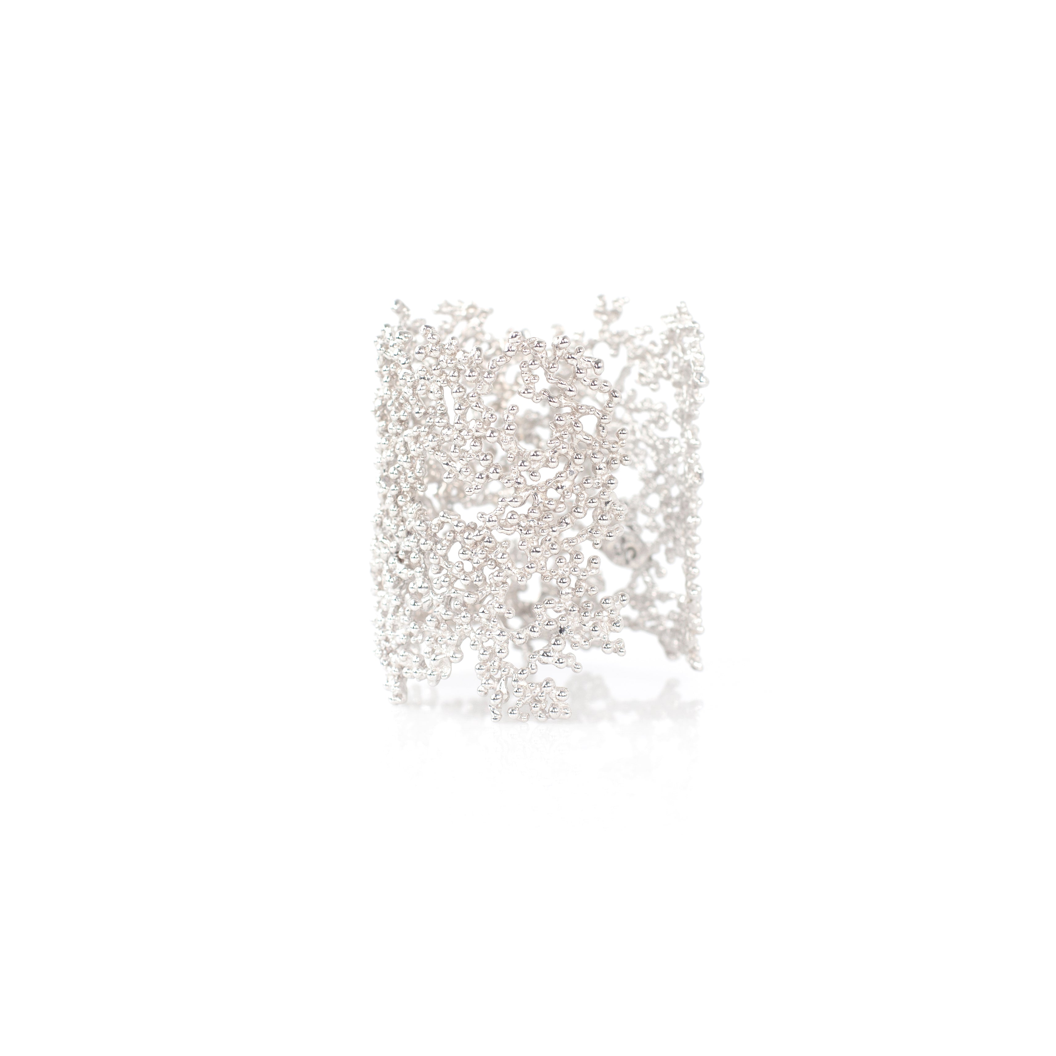 ROCIO sterling silver cuff by Duong Jewelry
#color_no-plating