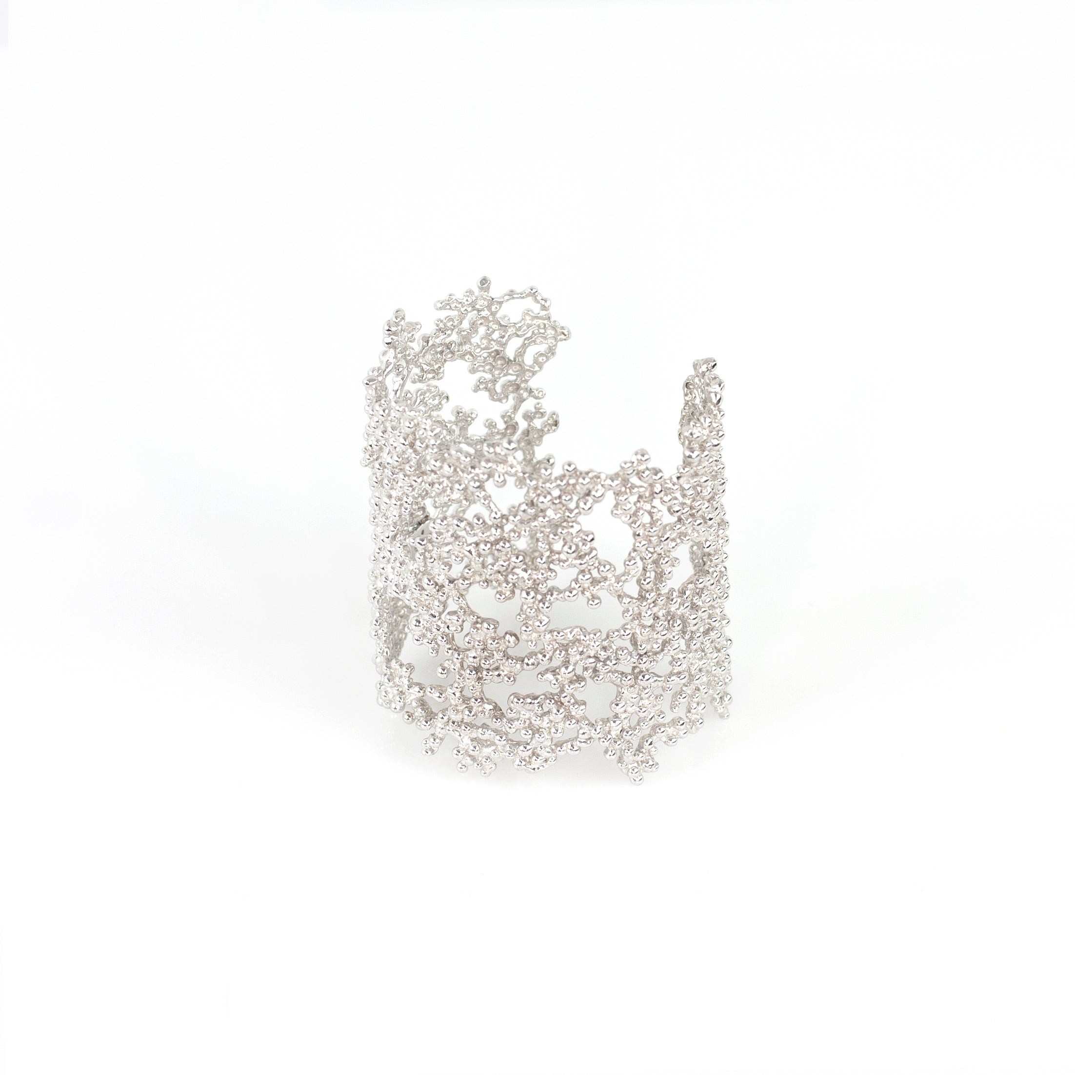 ROCIO sterling silver cuff by Duong Jewelry
#color_no-plating