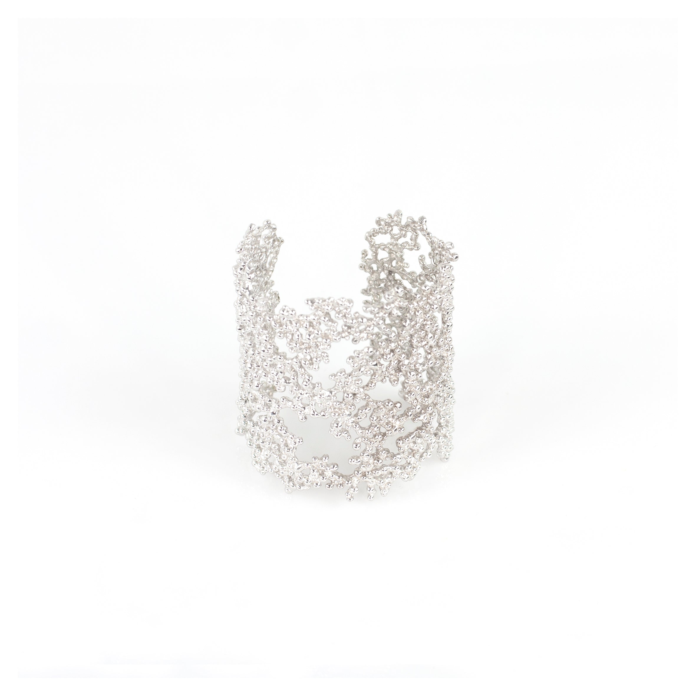 ROCIO sterling silver cuff by Duong Jewelry
#color_no-plating