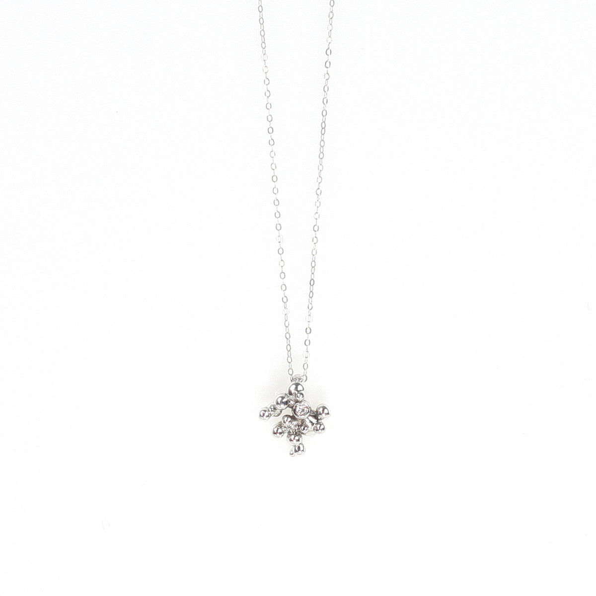ROCIO TINY sterling silver pendant by Duong Jewelry
#color_no-plating