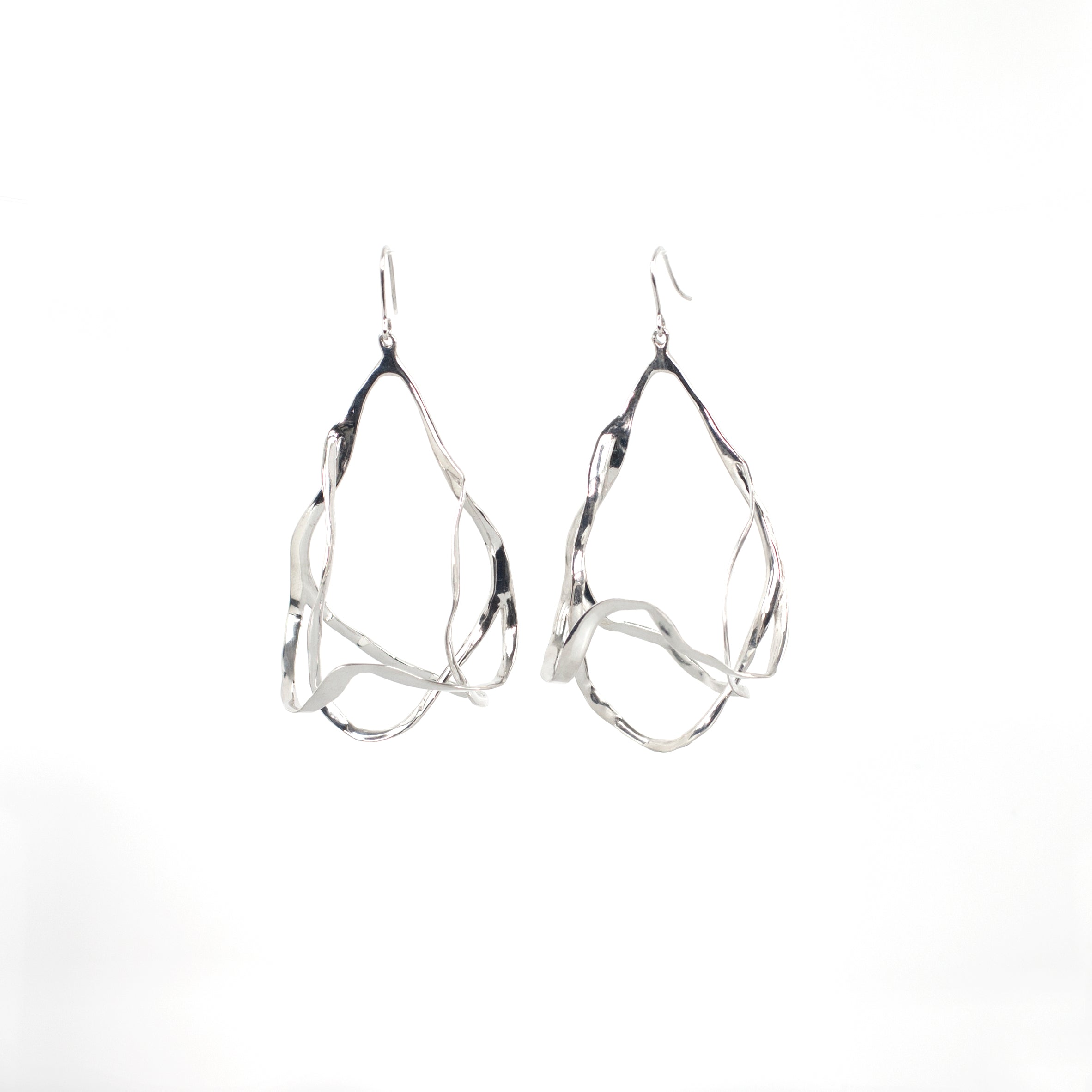 SPACE ODDITY sterling silver earrings by Duong Jewlery
#color_no-plating