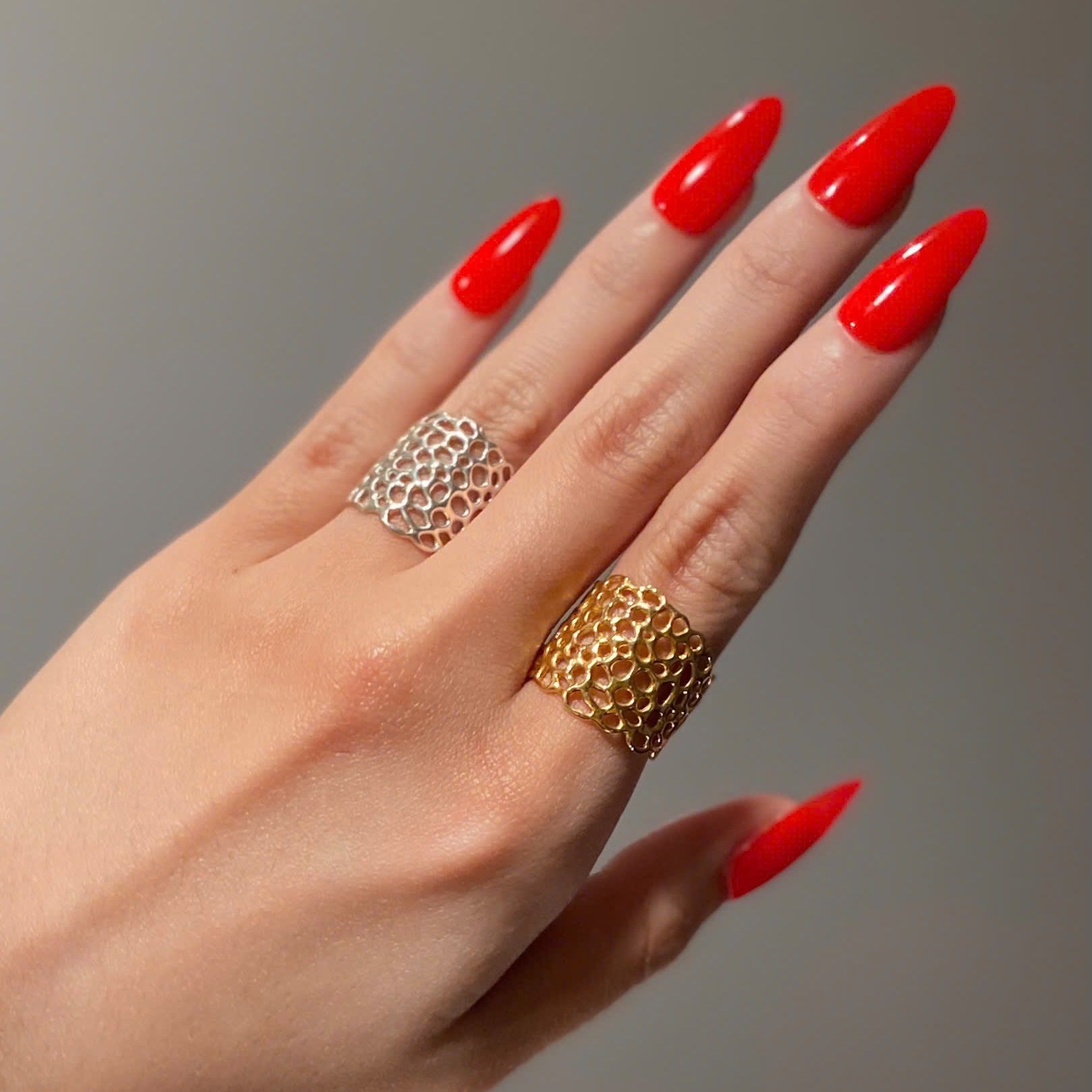 CELINE MIDI silver ring