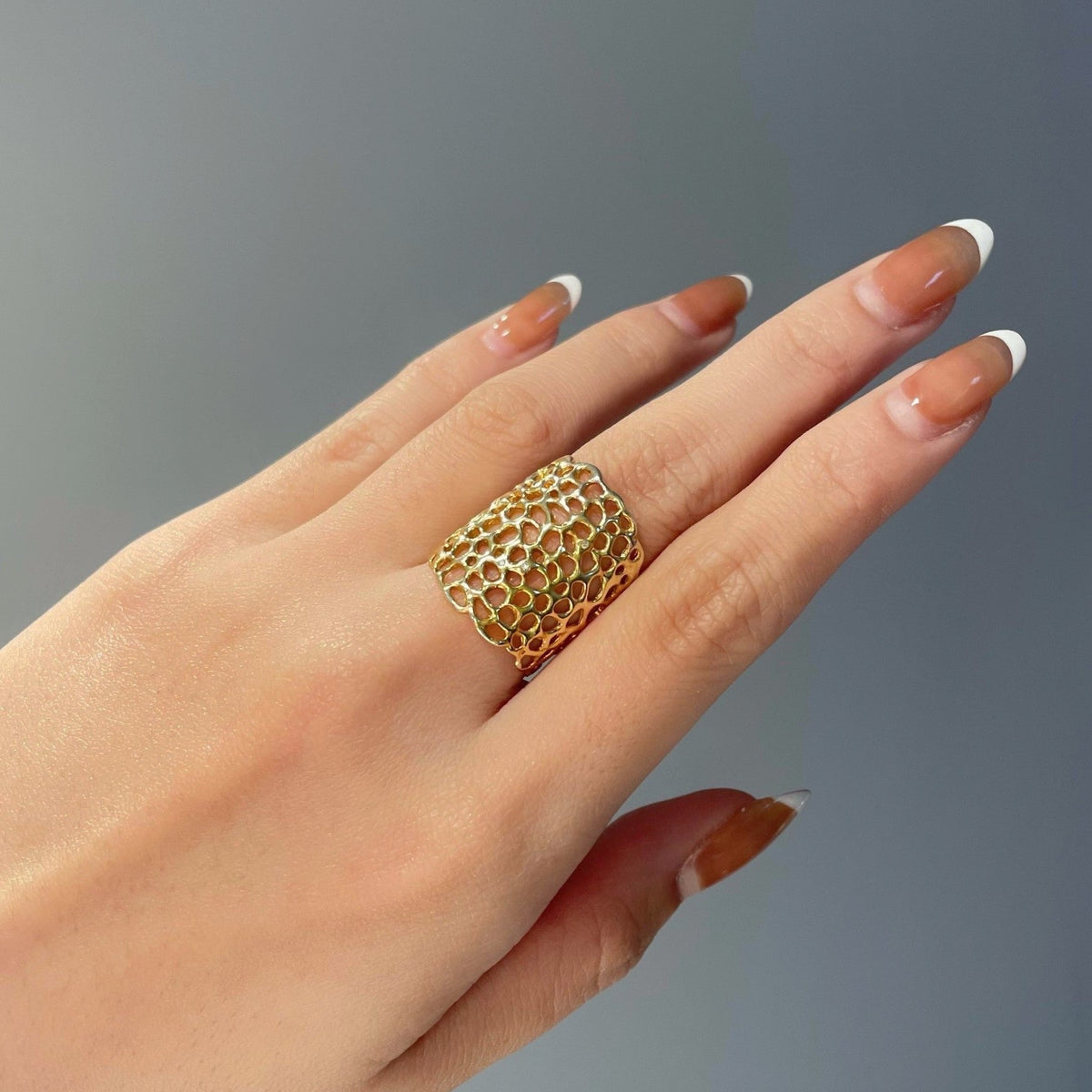 CELINE silver ring