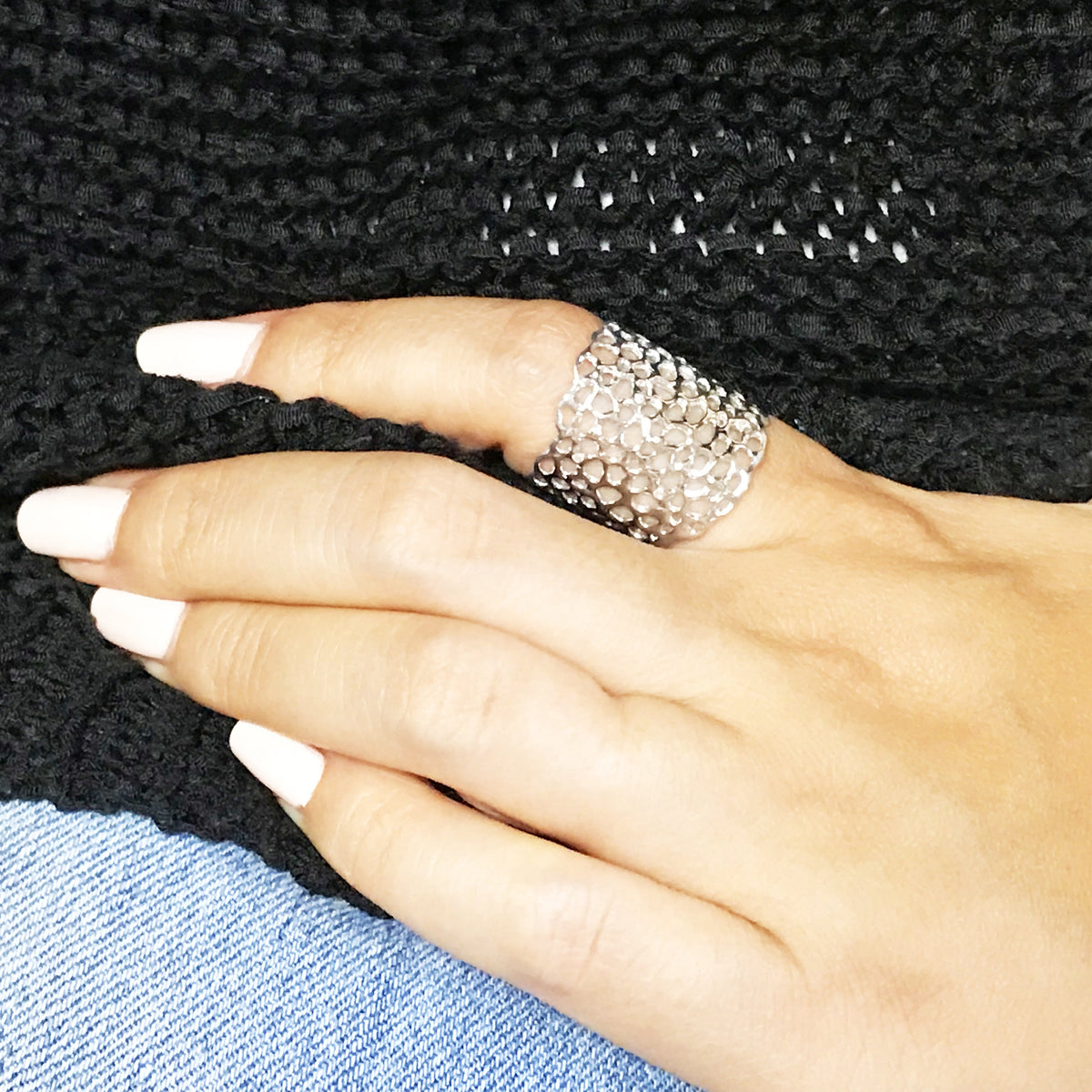 CELINE silver ring