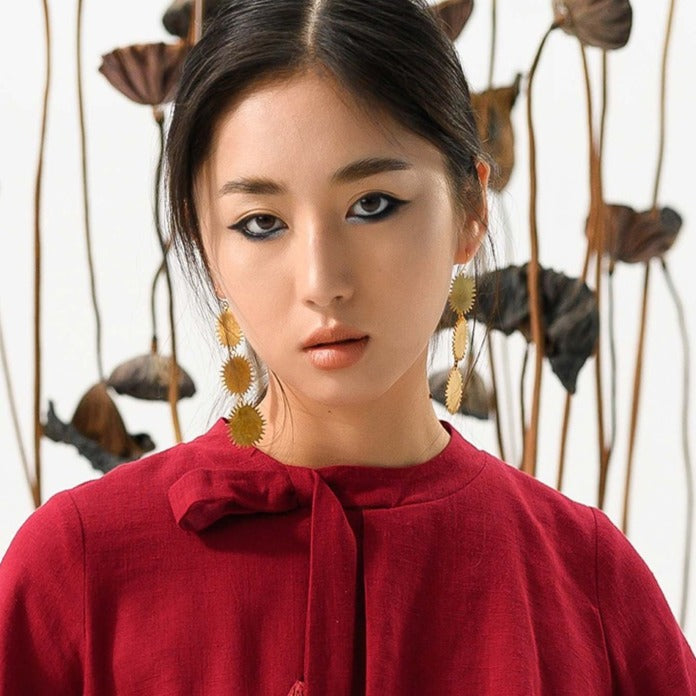 DURIAN silver earrings