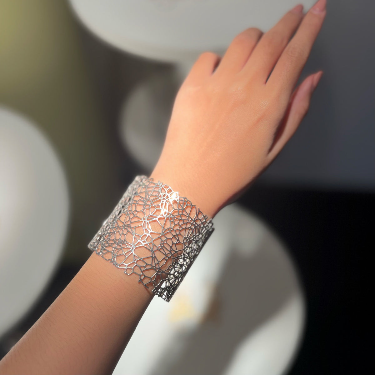 FUJI silver cuff