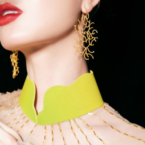 GLY GLY brass earrings