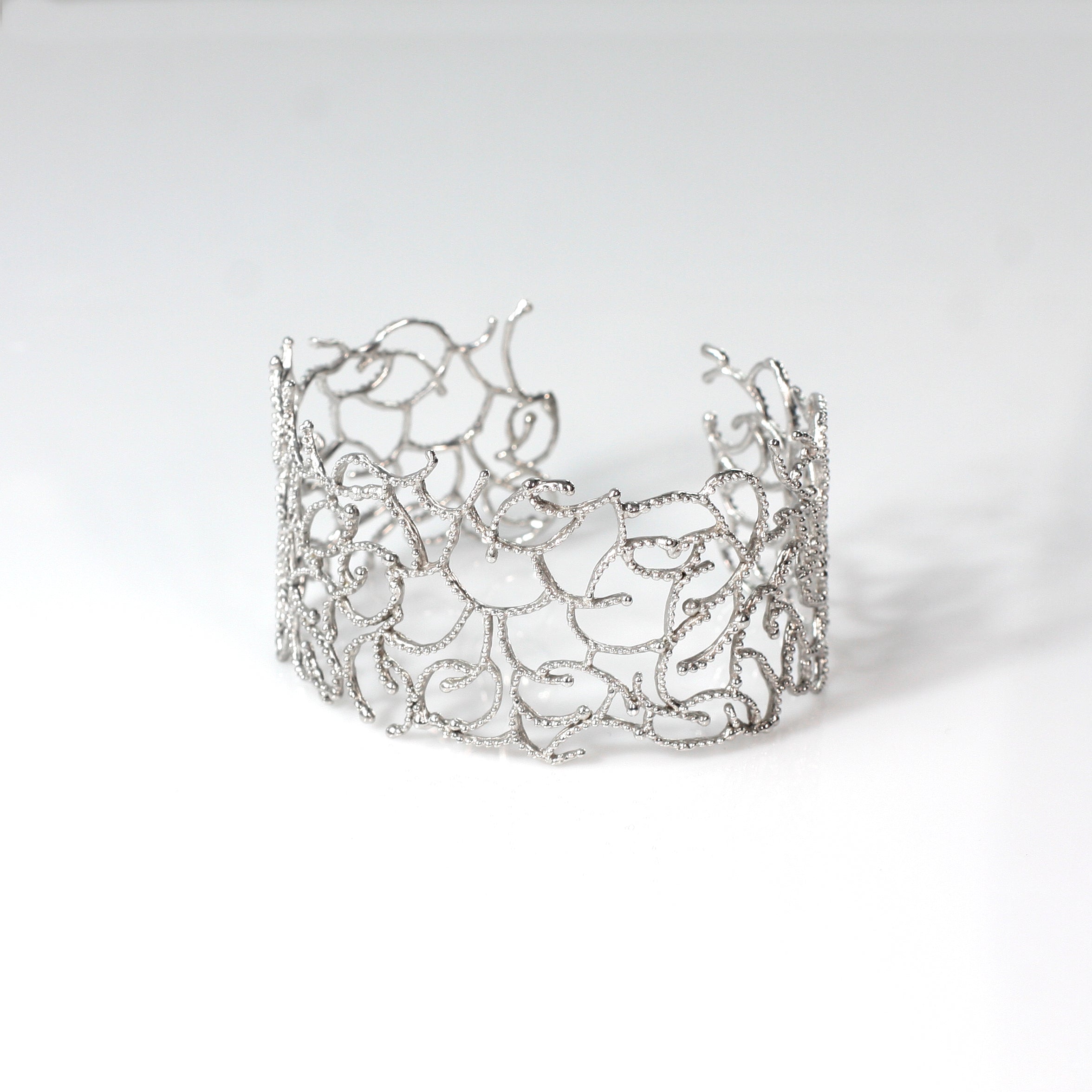 GLY GLY MIDI sterling silver cuff by Duong Jewelry
#color_no-plating