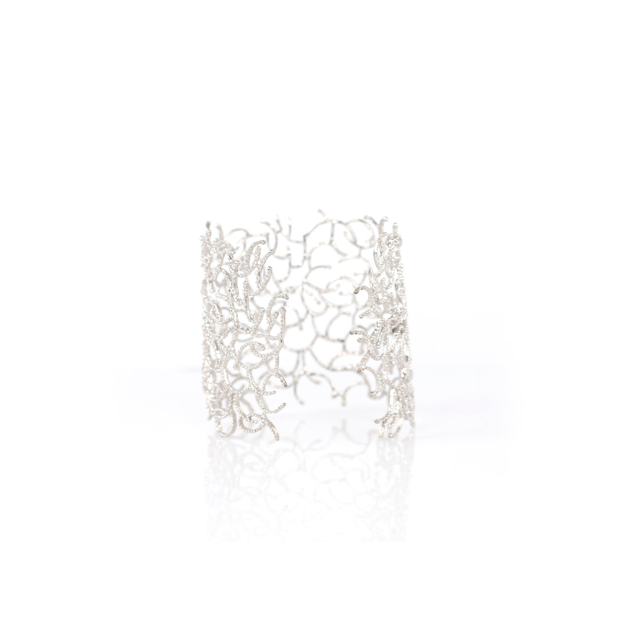 GLY GLY sterling silver cuff by Duong Jewelry
#color_no-plating