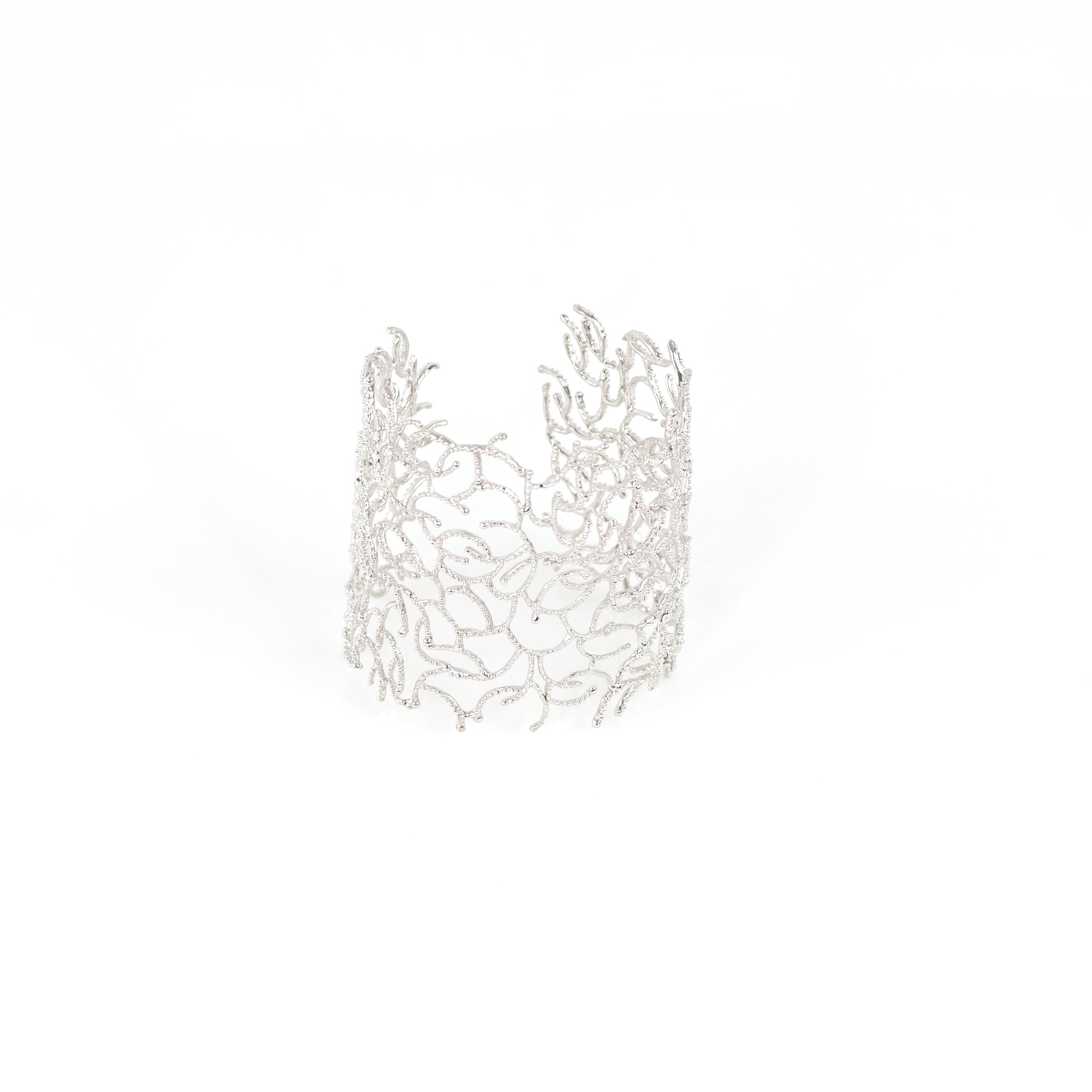 GLY GLY sterling silver cuff by Duong Jewelry
#color_no-plating