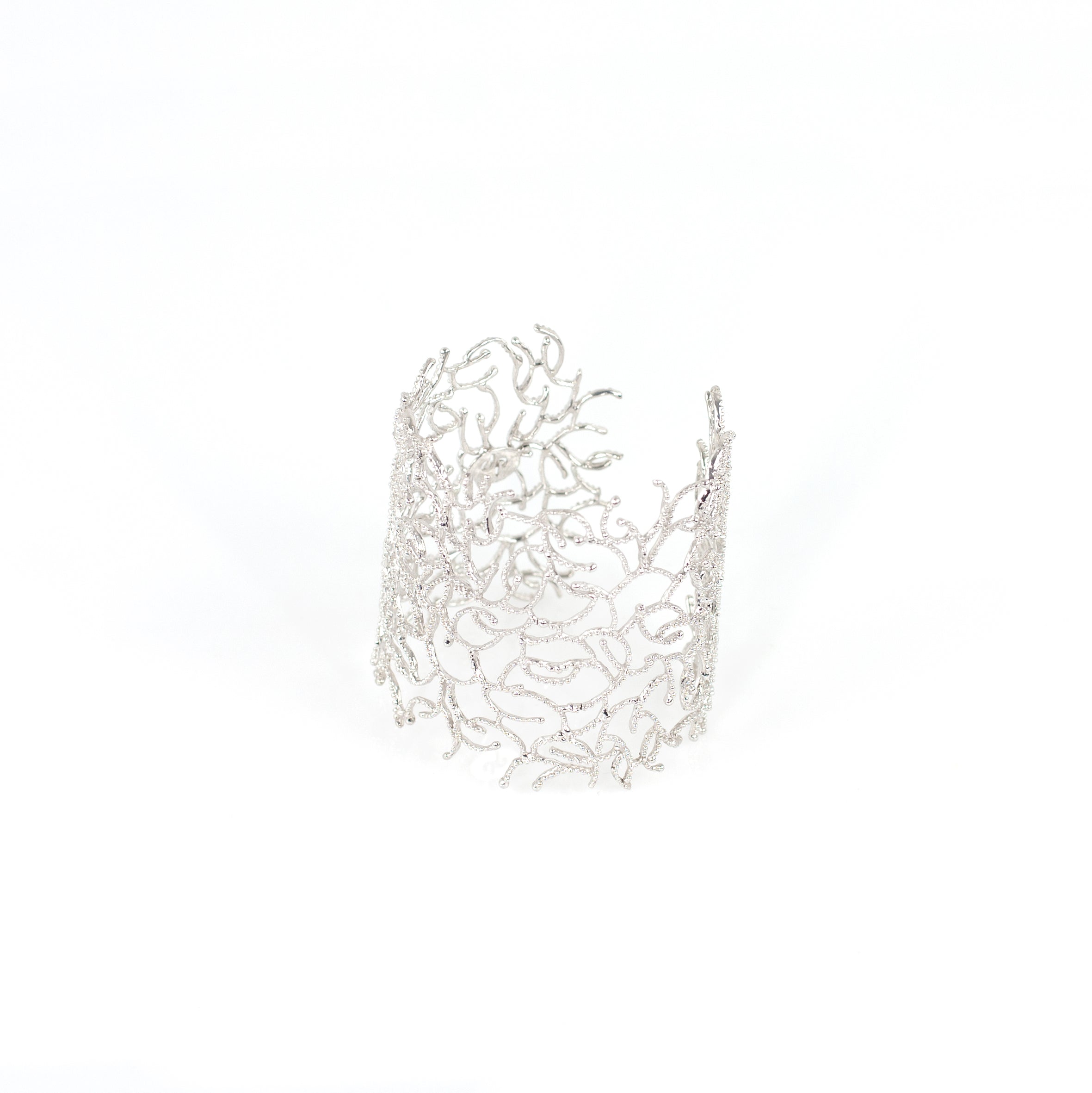 GLY GLY sterling silver cuff by Duong Jewelry
#color_no-plating