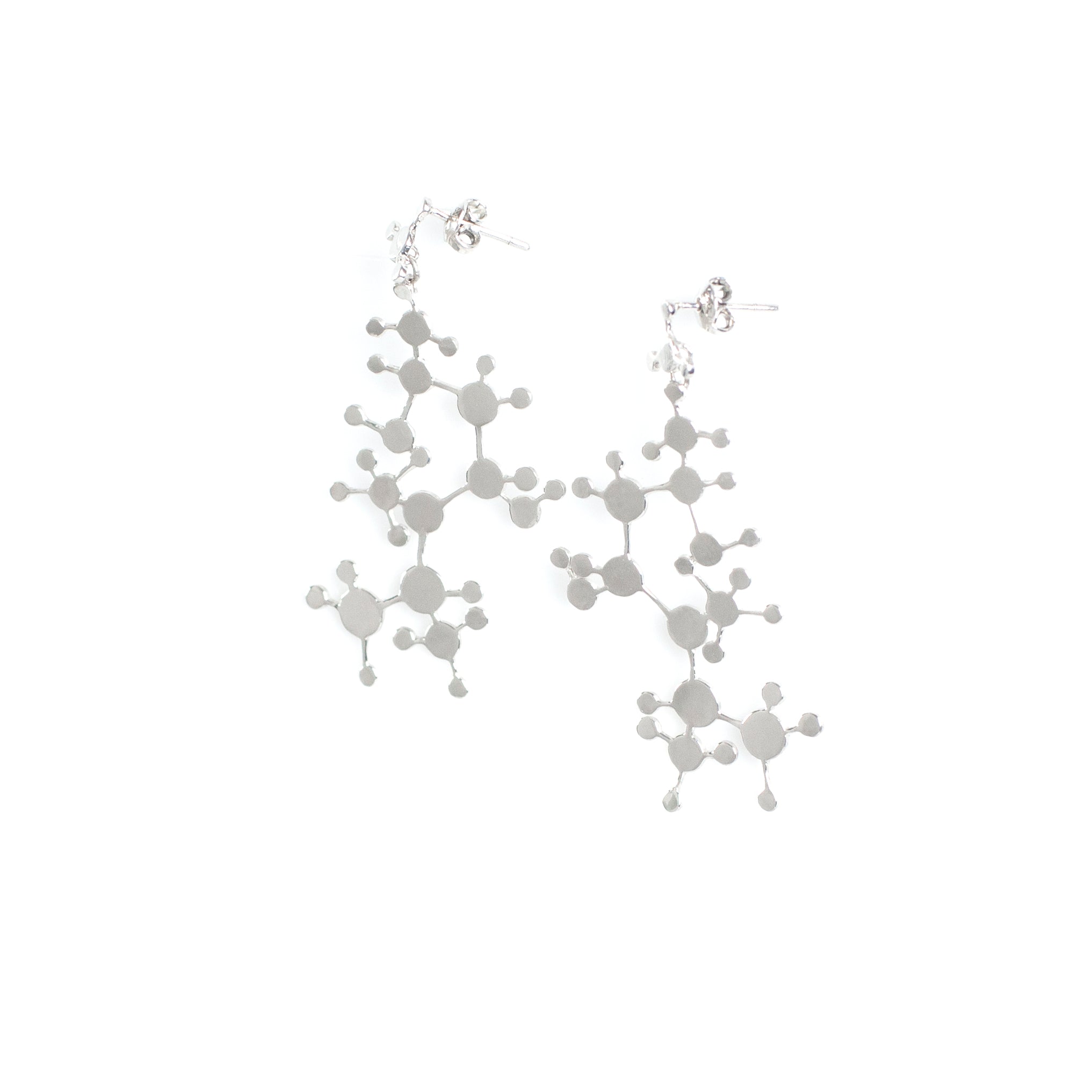 HAPPY MOLY PLAIN sterling silver earrings by Duong Jewelry
#color_no-plating