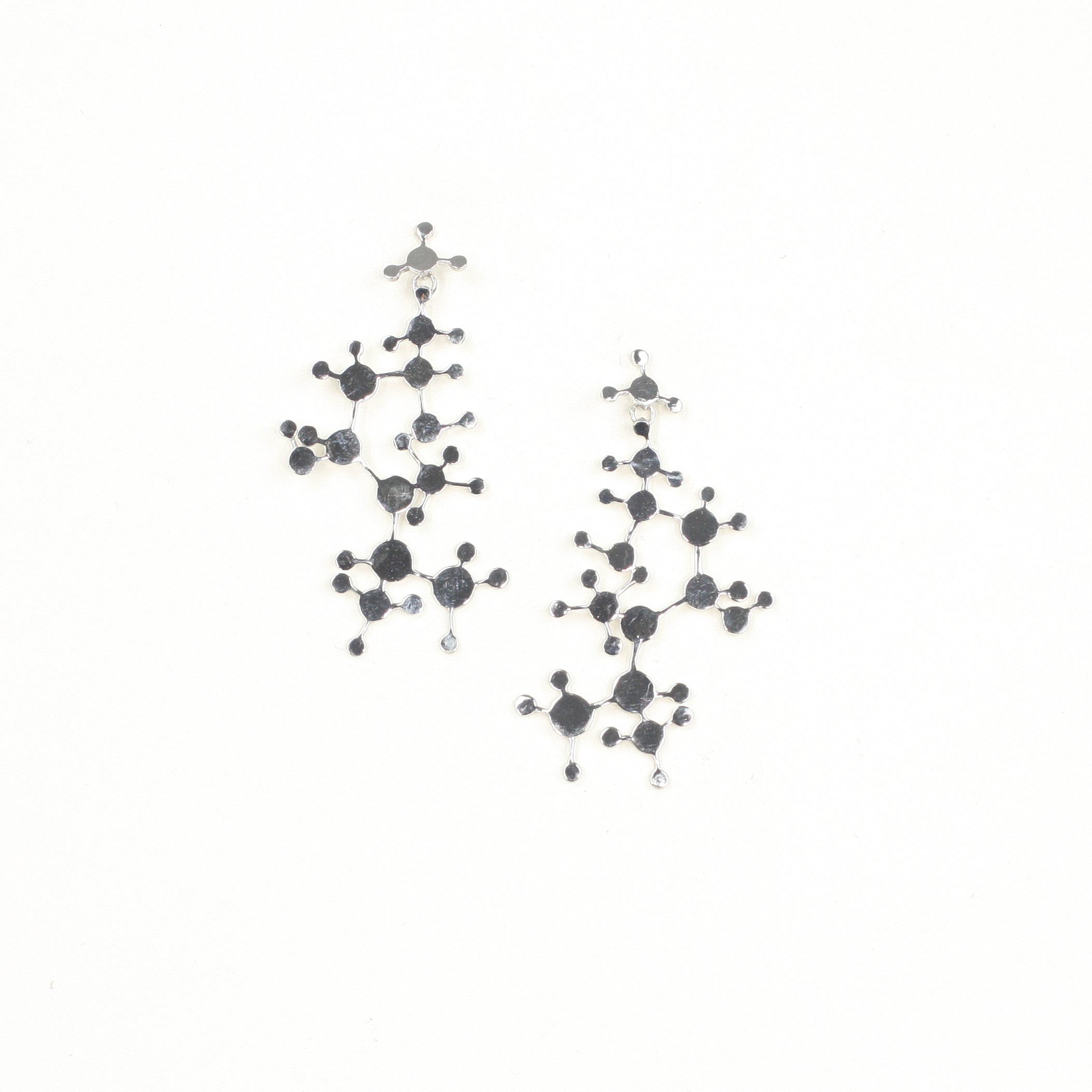 HAPPY MOLY PLAIN sterling silver earrings by Duong Jewelry
#color_no-plating