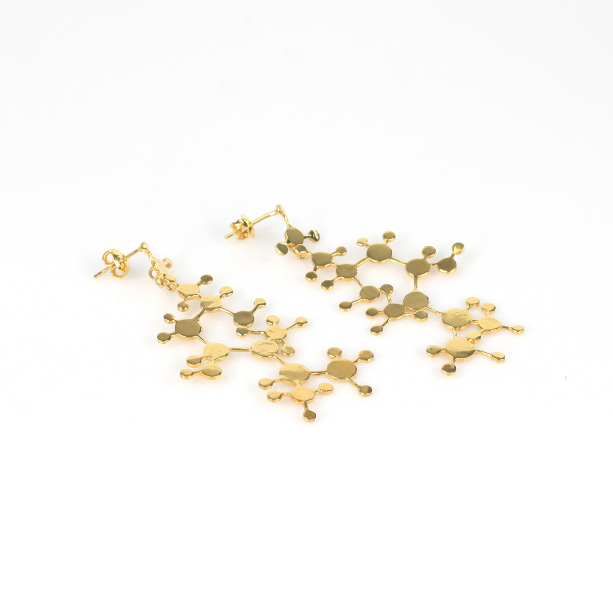 HAPPY MOLY PLAIN sterling silver earrings by Duong Jewelry
#color_22k-yellow-gold