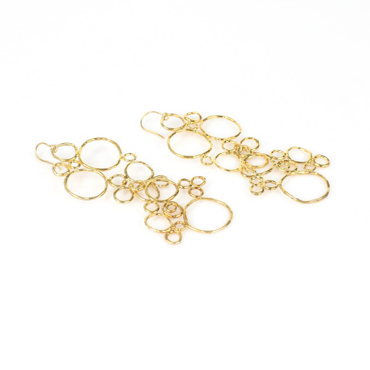 BUBBLE PLAIN brass earrings by Duong Jewelry
#color_22k-yellow-gold