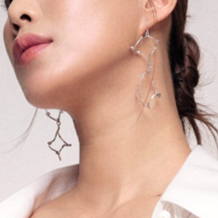 CHERIE silver earrings