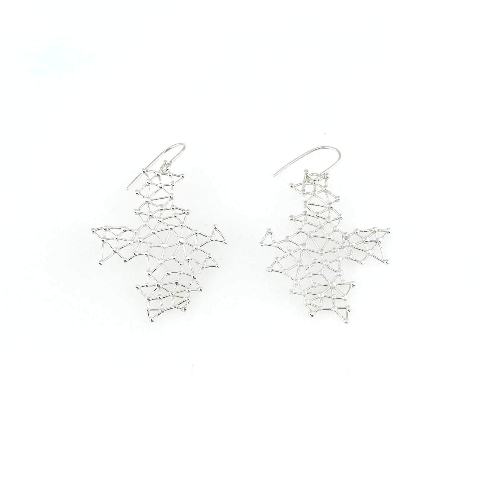 GALAXUS SINGLE sterling silver earrings by Duong Jewelry
#color_no-plating