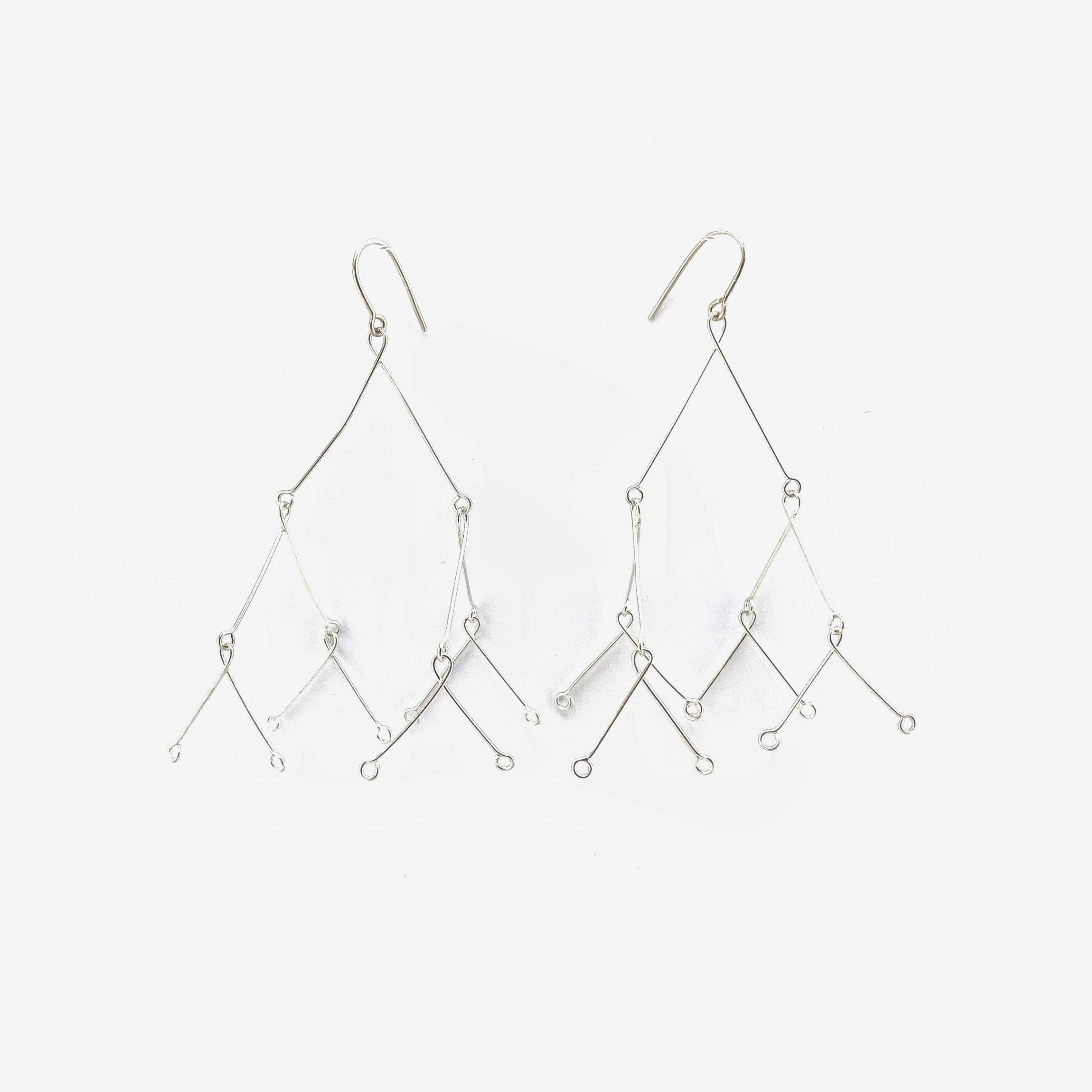 PRISCILLA BABY sterling silver earrings by Duong Jewelry
#color_no-plating