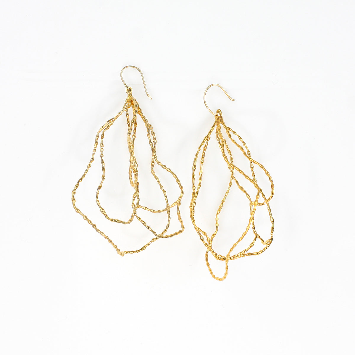 JULIANNE brass earrings by Duong Jewelry
#color_22k-yellow-gold