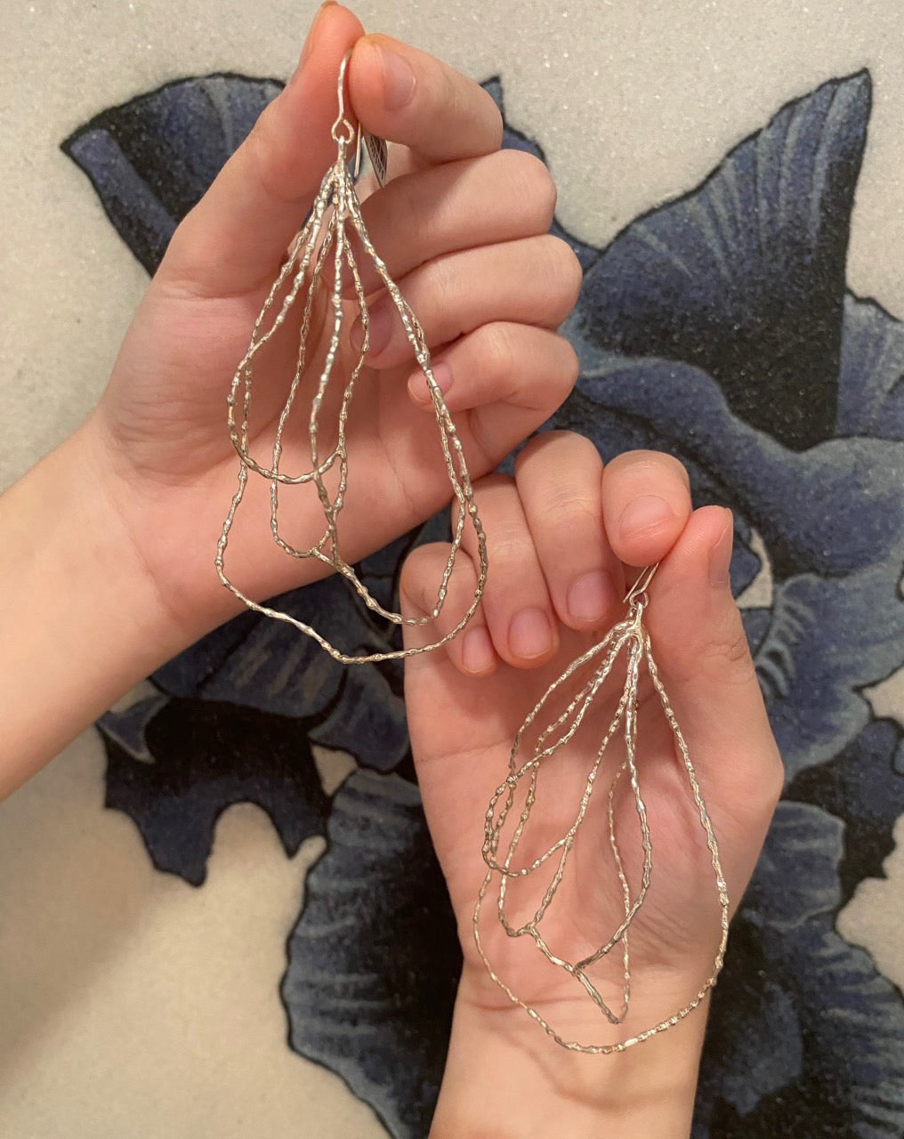 JULIANNE brass earrings