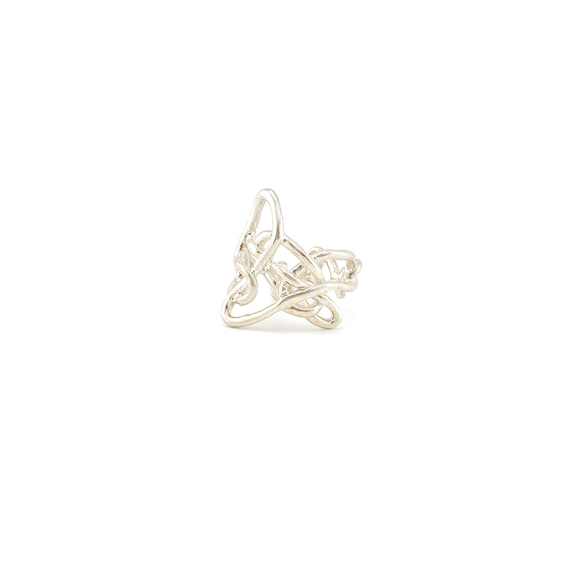LOVER KNOT sterling silver ring by Duong Jewelry
#color_no-plating