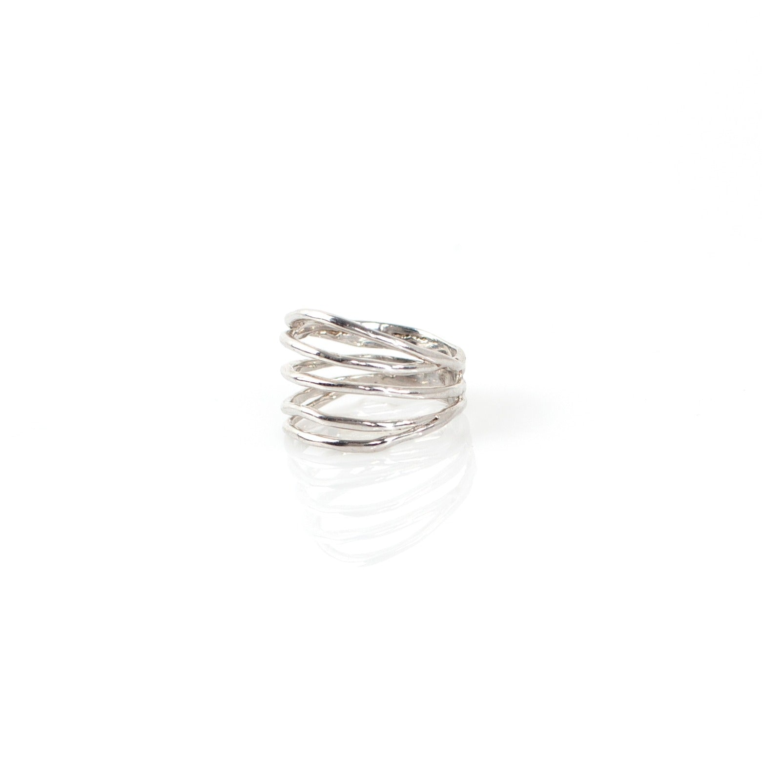 NOEMI sterling silver ring by Duong Jewelry
#color_no-plating