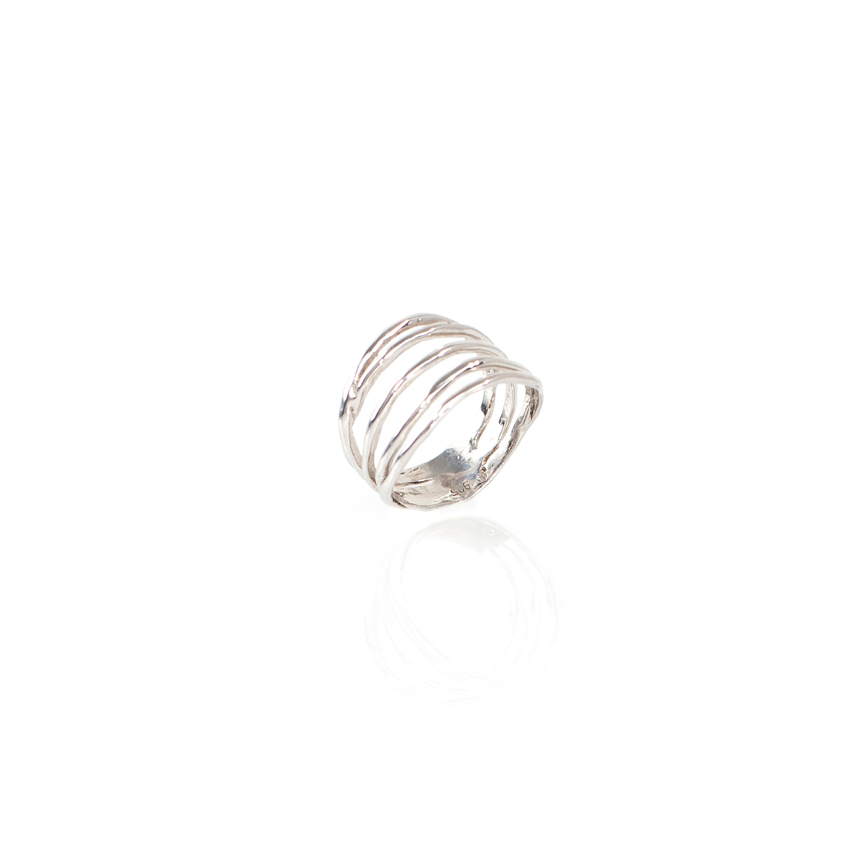 NOEMI sterling silver ring by Duong Jewelry
#color_no-plating