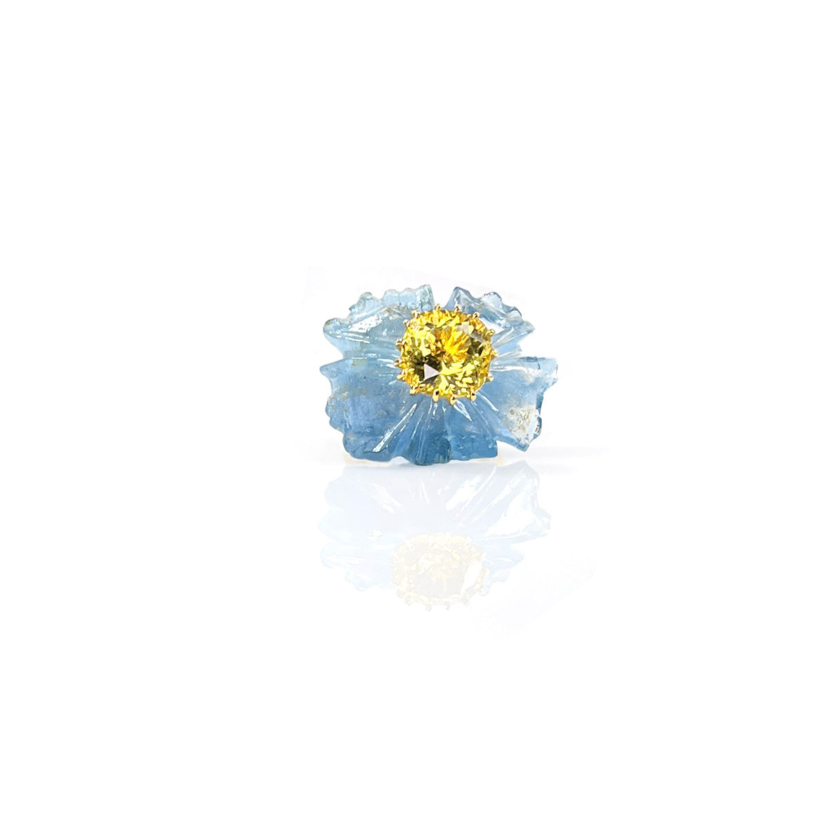 PETALE’A PASSION aquamarine & golden beryl 10K gold ring by Duong Jewelry
#color_22k-yellow-gold