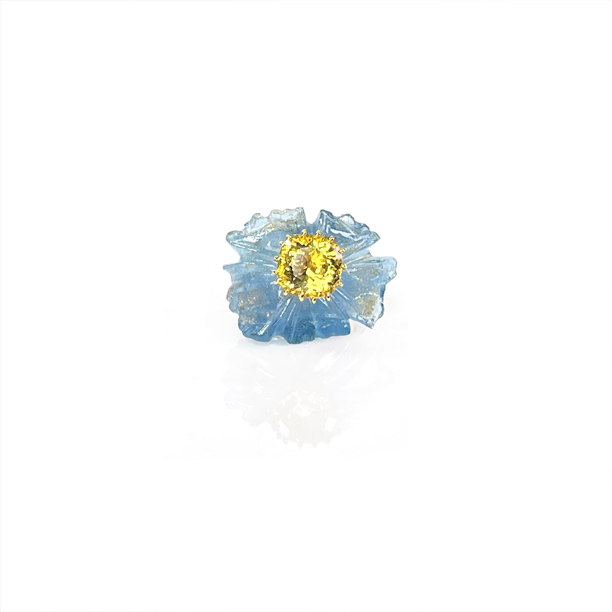 PETALE’A PASSION aquamarine & golden beryl 10K gold ring by Duong Jewelry
#color_22k-yellow-gold