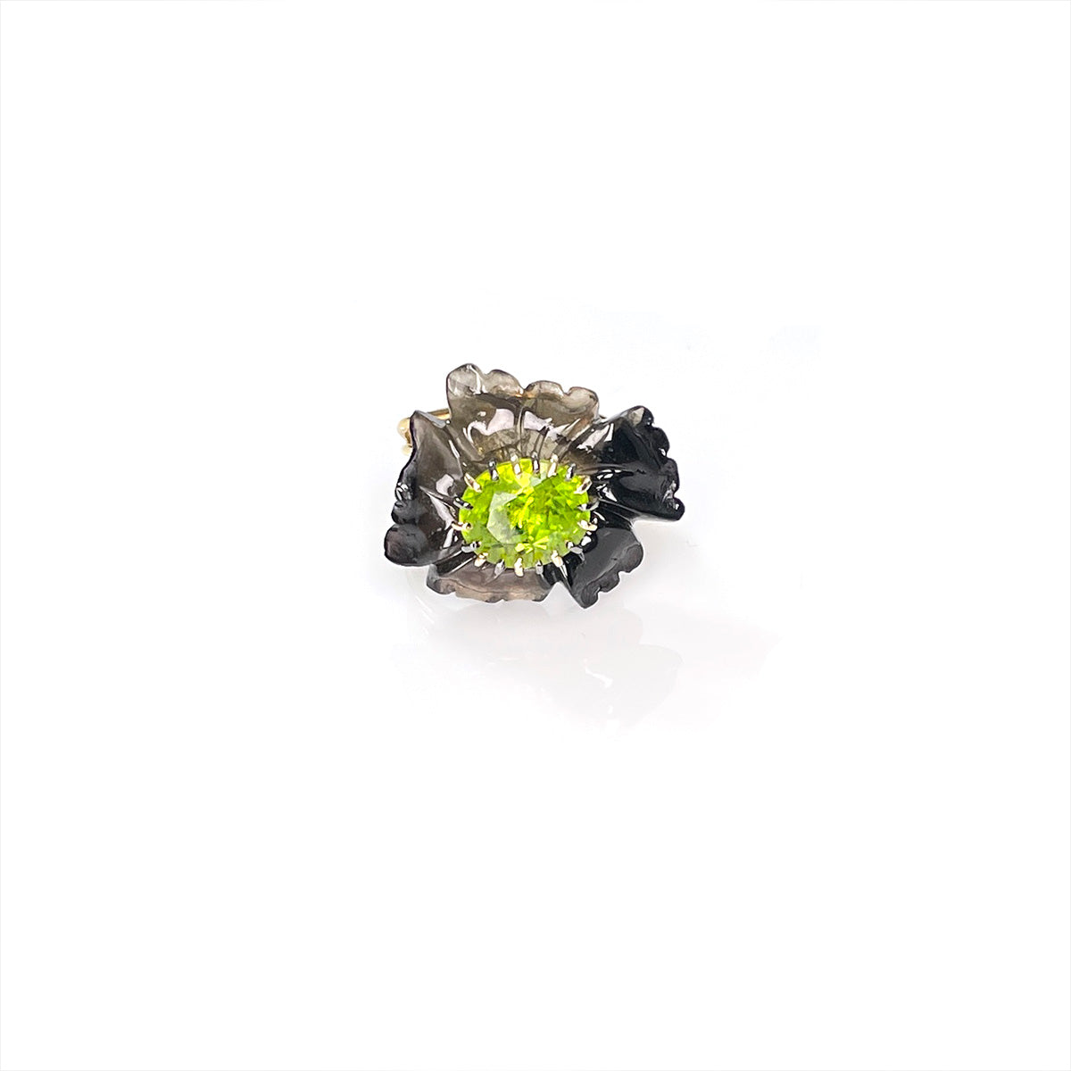 PETALE’A PASSION tourmaline & peridot sterling silver & 10K gold ring by Duong Jewelry
#color_22k-yellow-gold